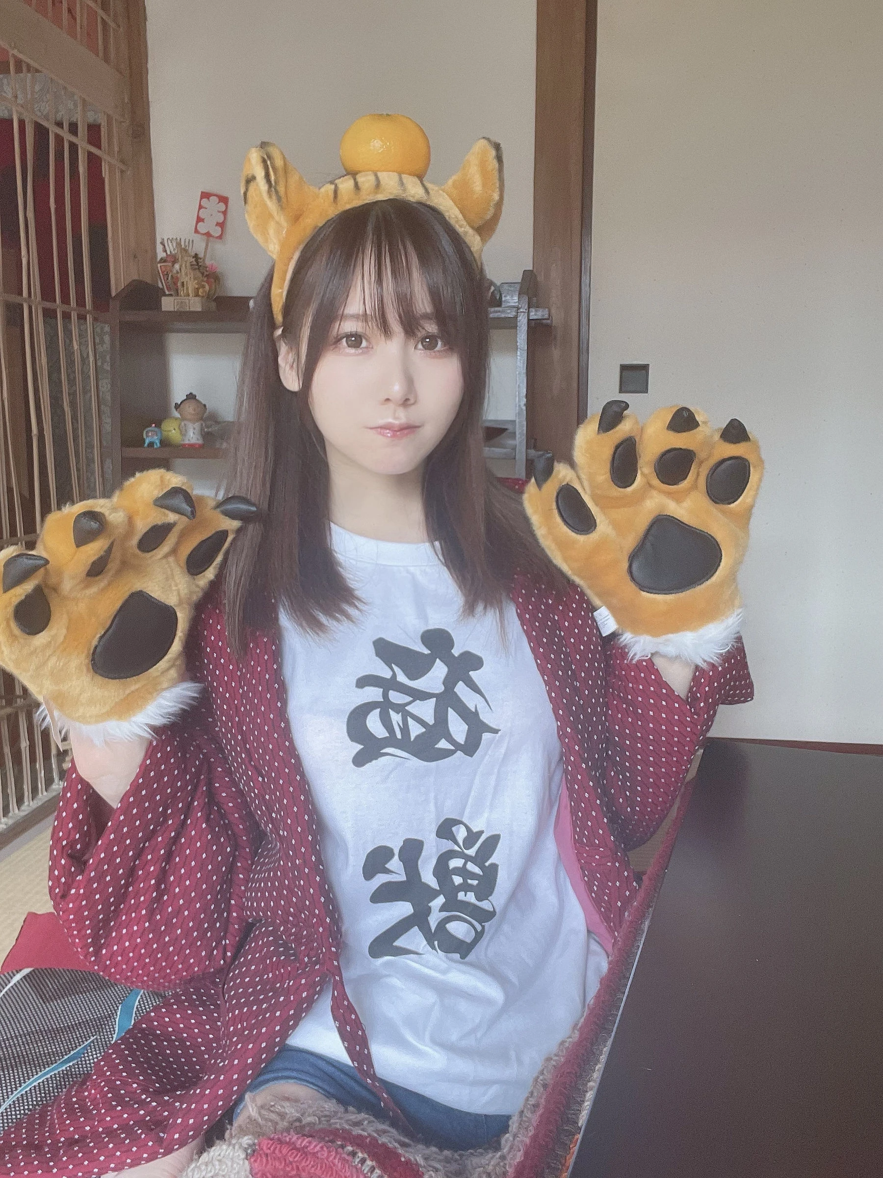 日本甜美COSERけんけん[fantia] 20220104-寅年插图2