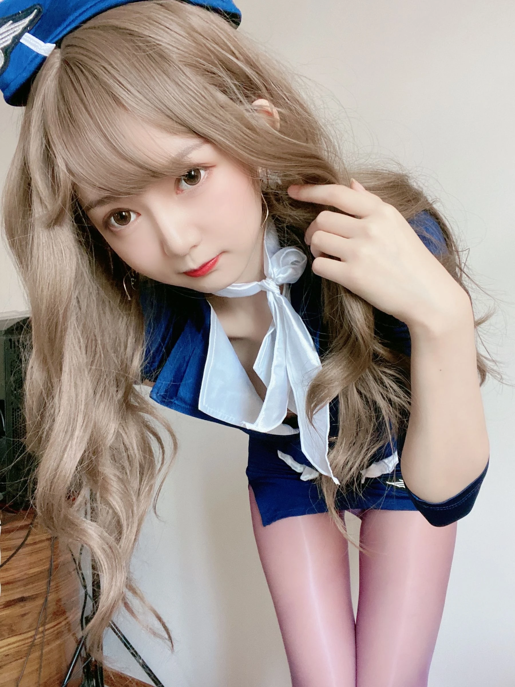 51酱 – 蓝色制服装 [35P]插图4