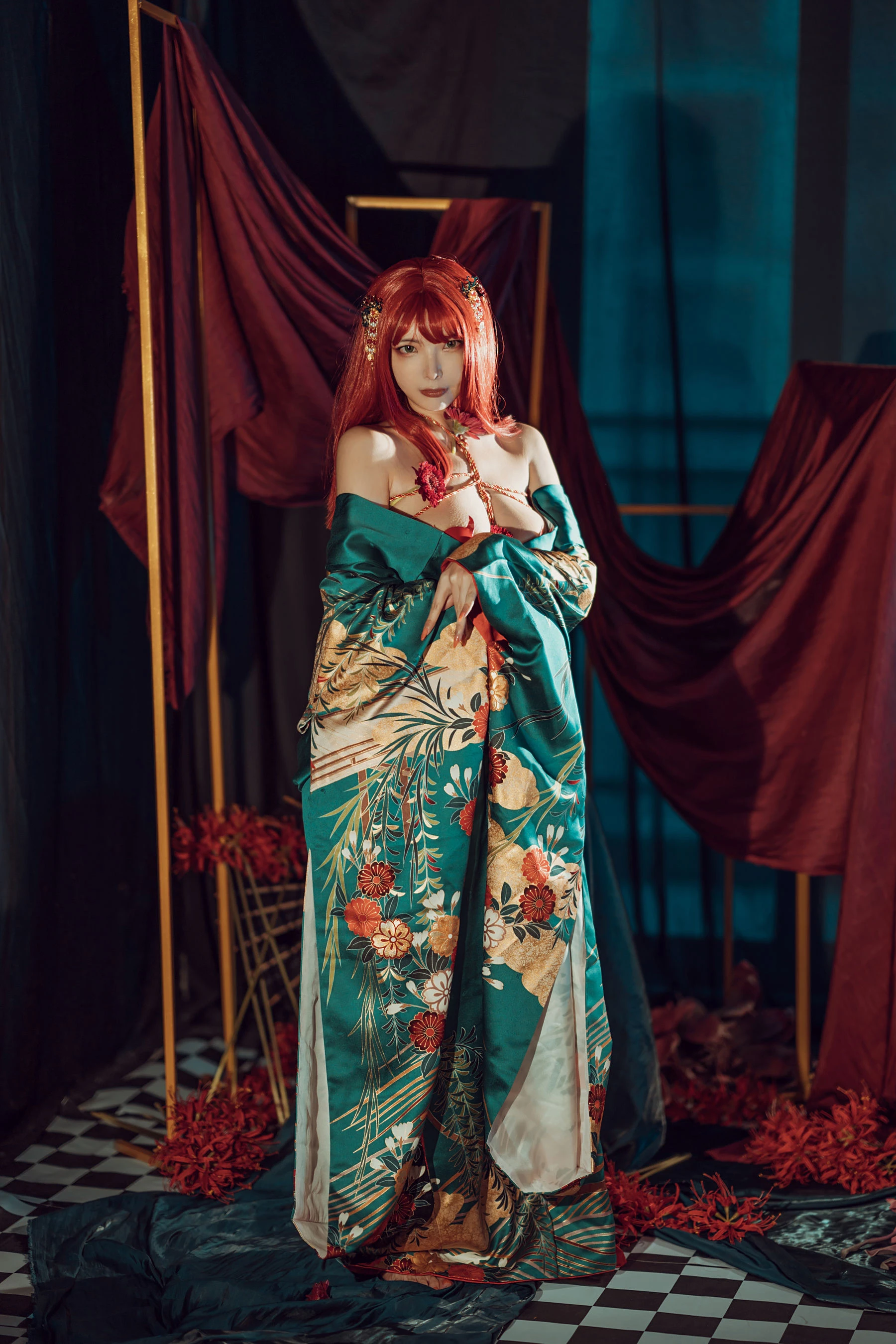 秋和柯基(夏小秋秋秋) – 和服 [36P]高清在线免费欣赏–微密图社-微密图社
