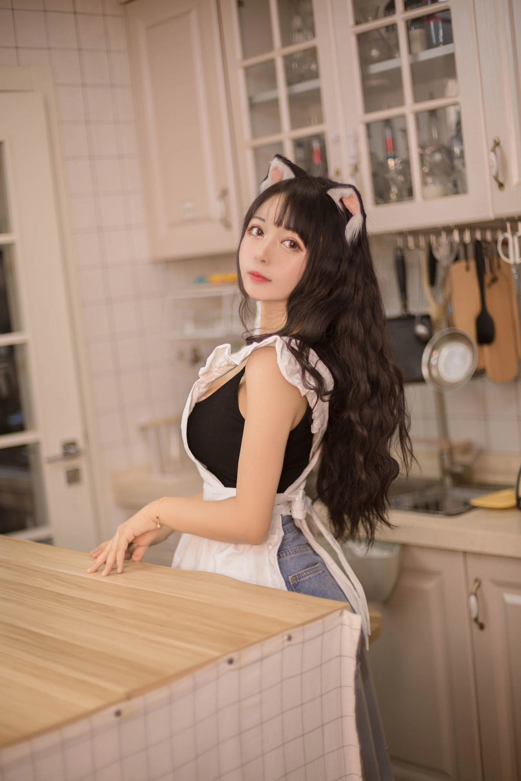 大眼萌妹黑猫猫OvO 厨房插图5