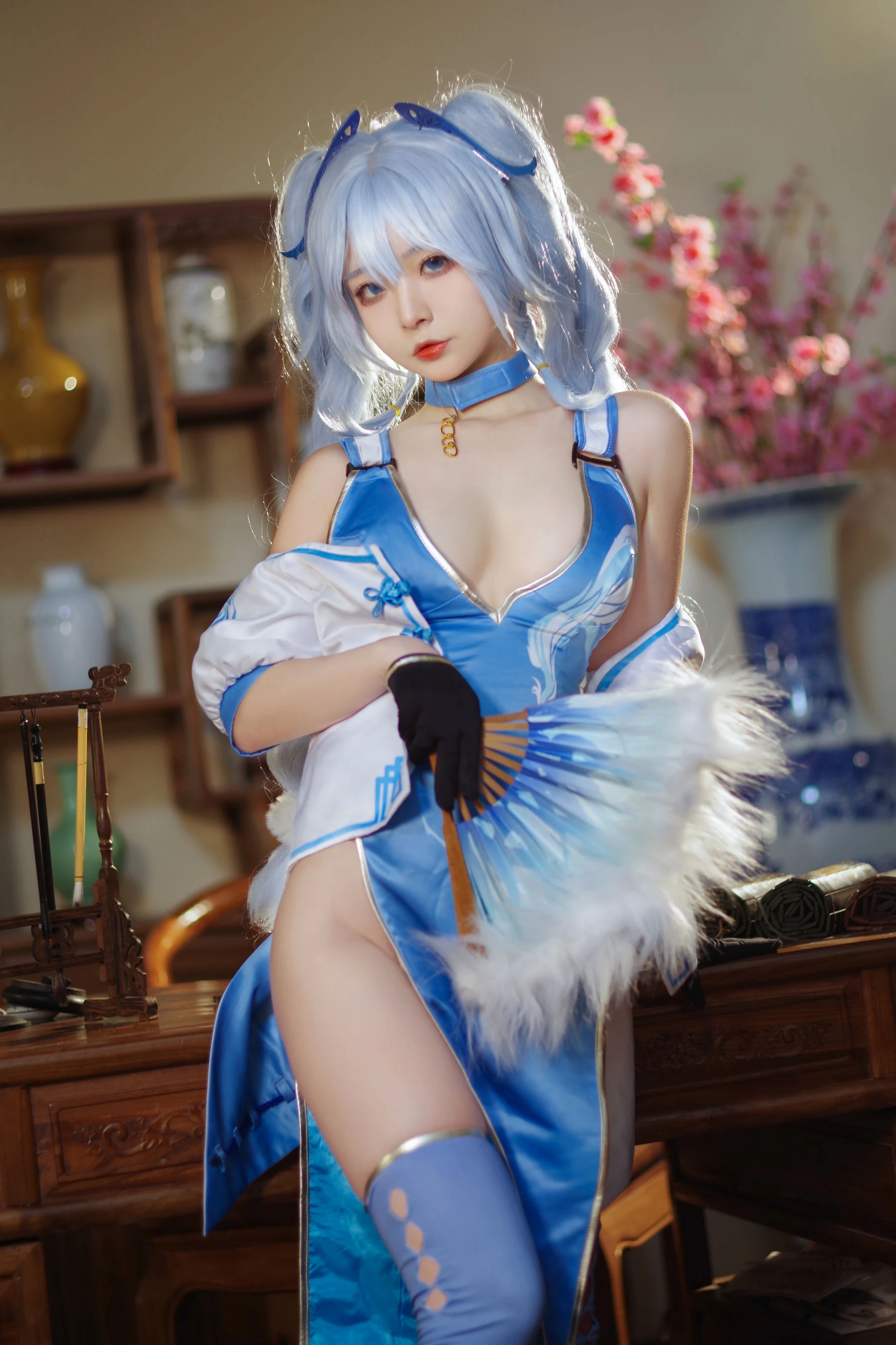 yuuhui玉汇 – PA-15 翠雀媚 [31P]插图5