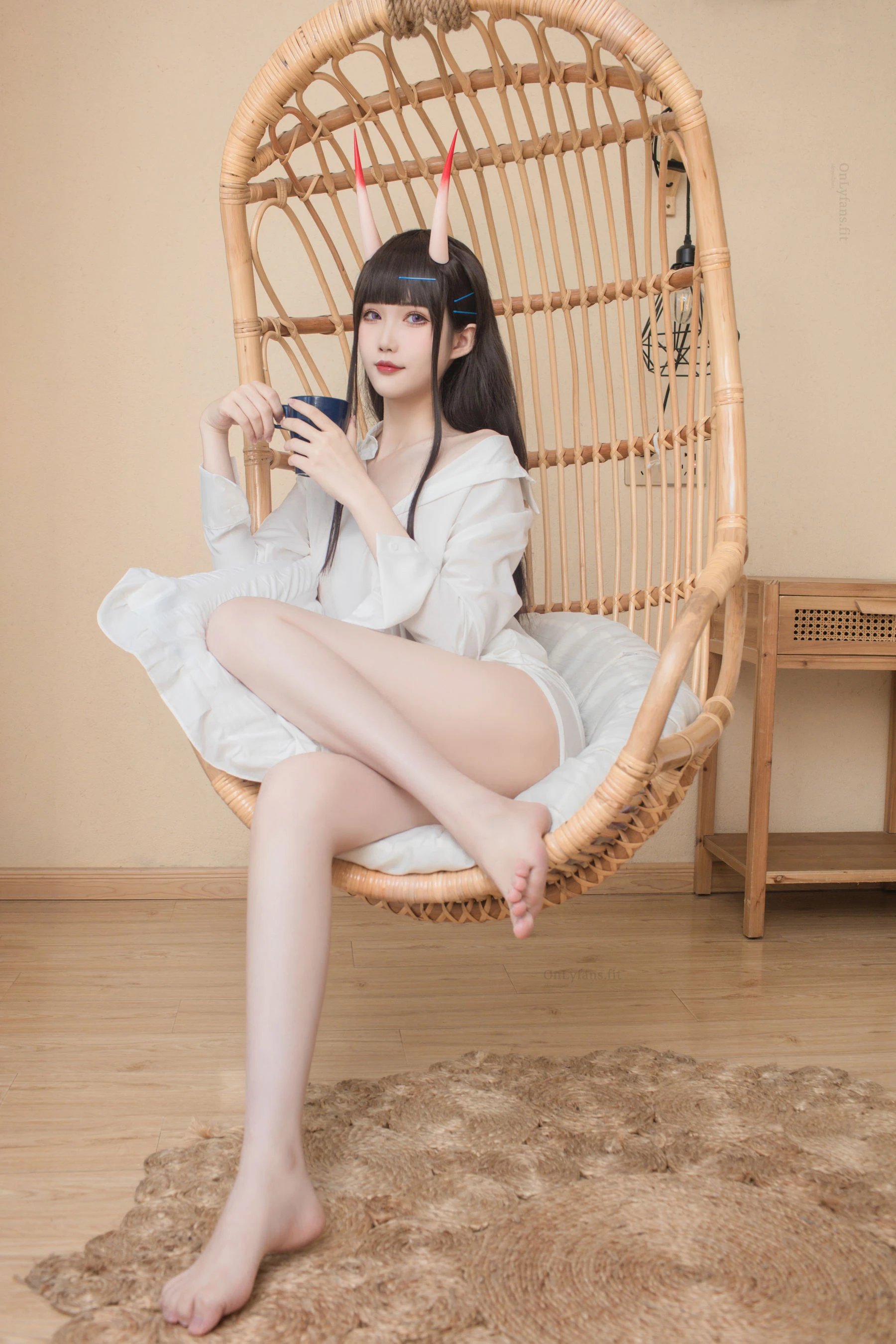 花兮_honoka – 能代 宁静的六叠间插图3