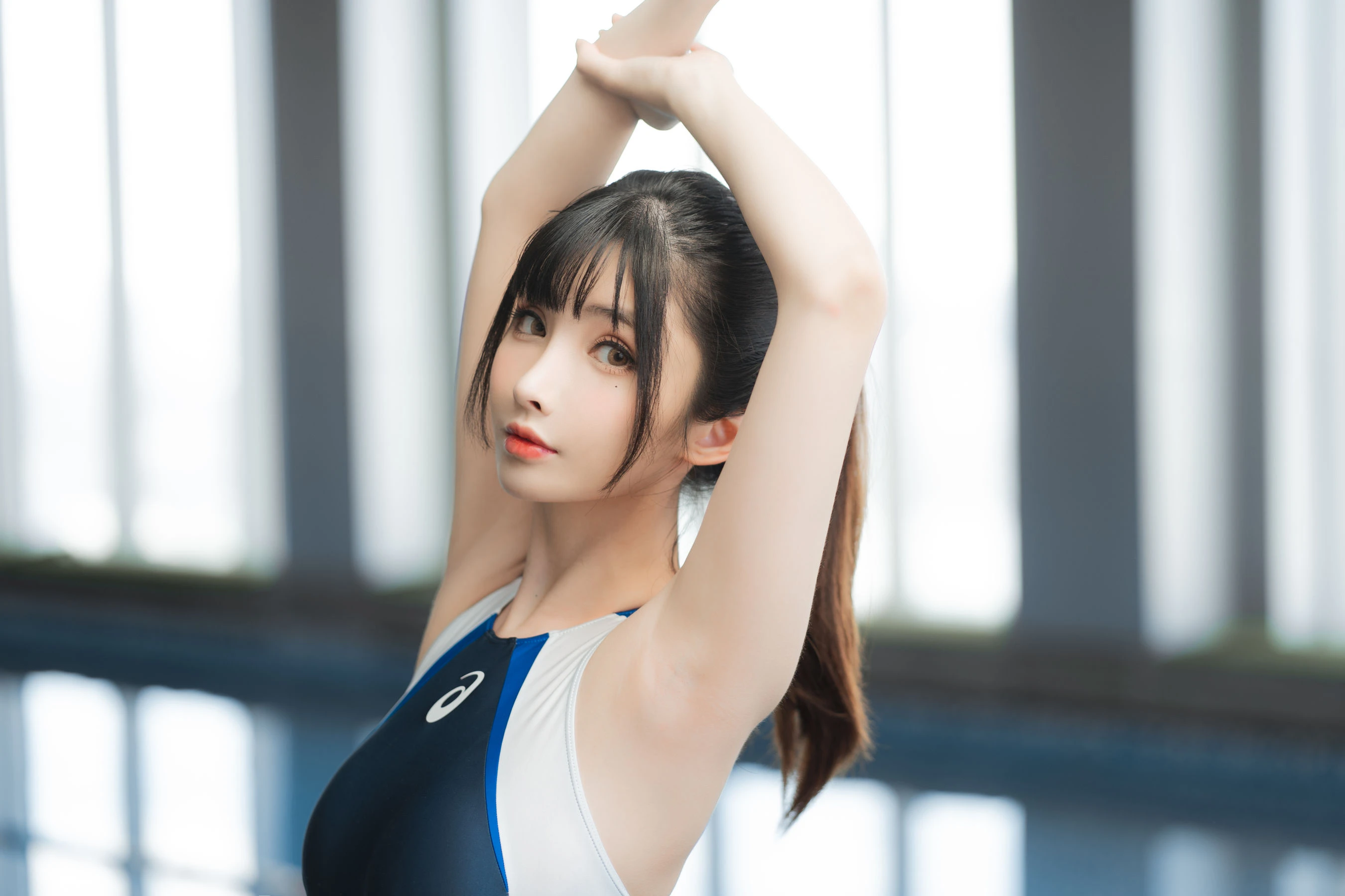 COS福利rioko凉凉子 – 游泳部学姐的特训时间 [30P]插图4