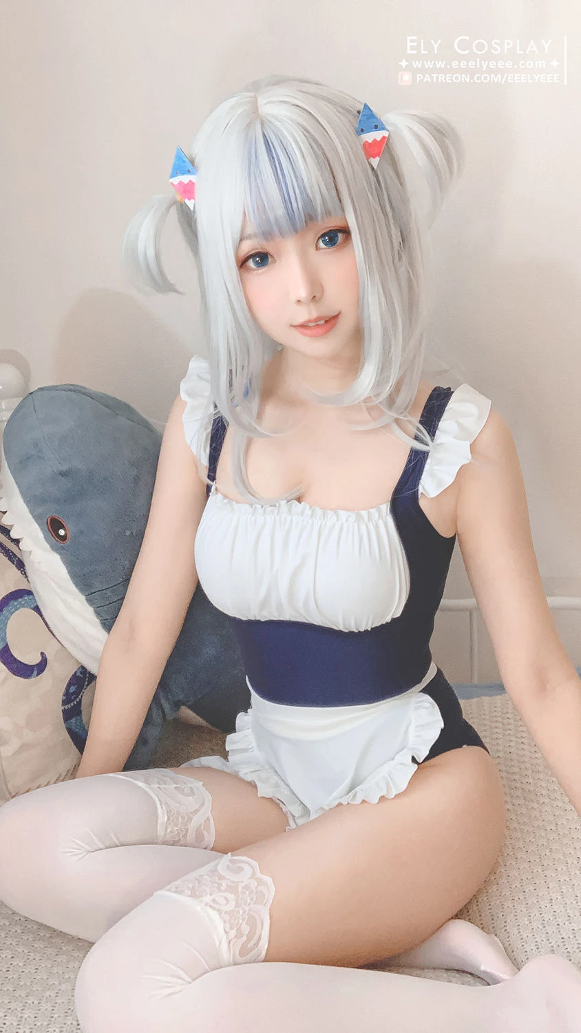 Ely_eee(ElyEE子) – 噶呜・古拉(小鲨鲨) 泳装插图3
