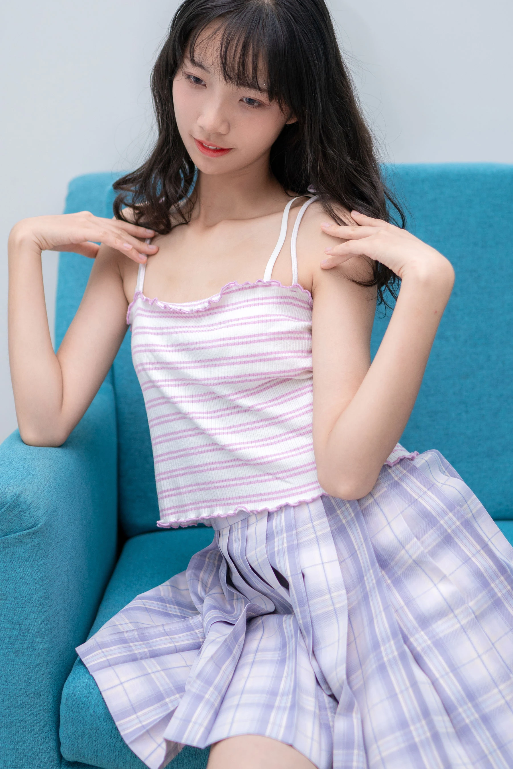 清纯妹子西瓜 – 清新JK插图3