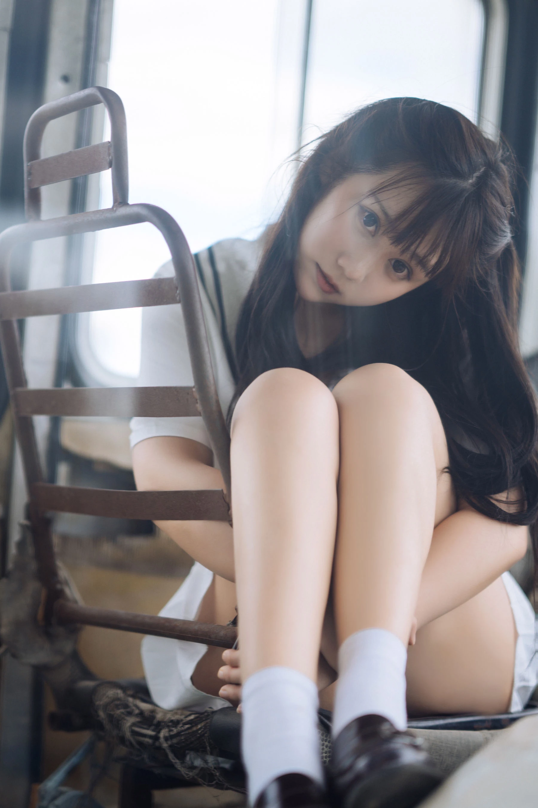 微博福利姬镜酱 – 静夏之JK少女插图7