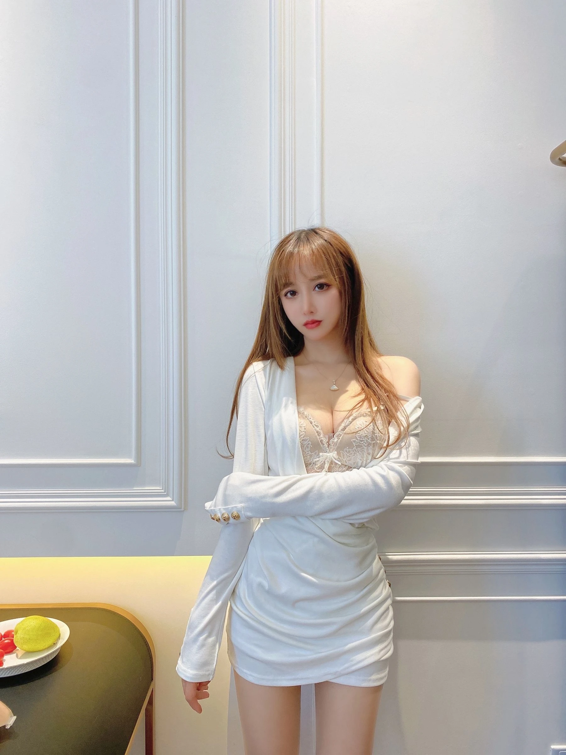 斗鱼米线线sama – 肉丝袜美腿插图2
