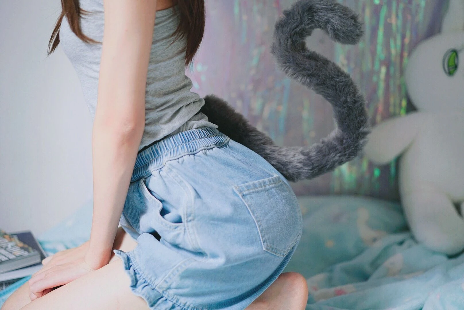 萌妹子眼酱大魔王w – 灰尾猫系高清在线免费欣赏–微密图社-微密图社