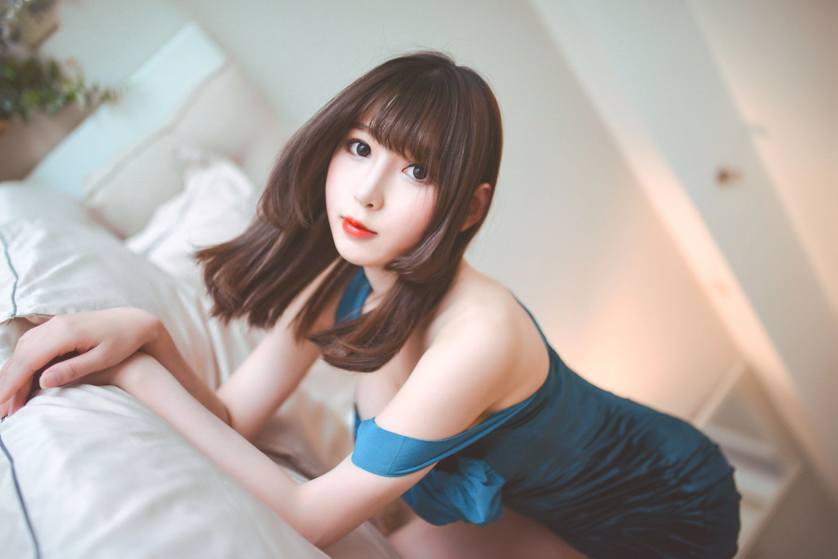 斗鱼主播w黑米粥w – 圣诞插图7