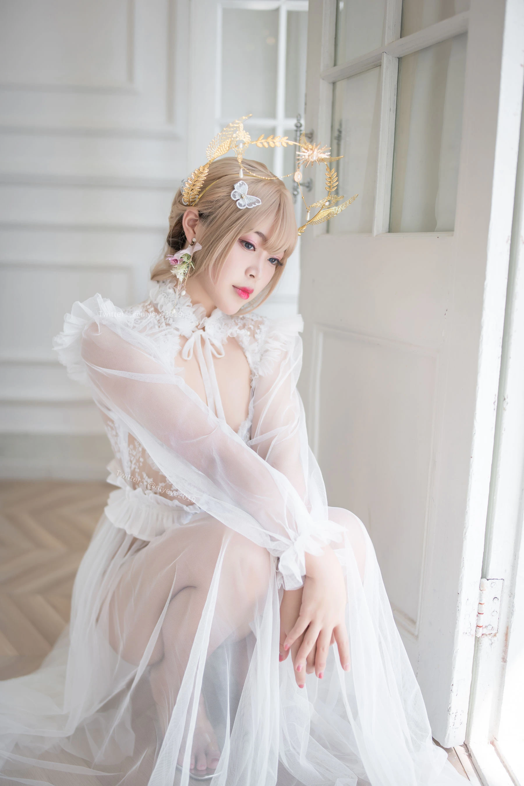 萌系小姐姐-白烨- – 珍珠花嫁插图4