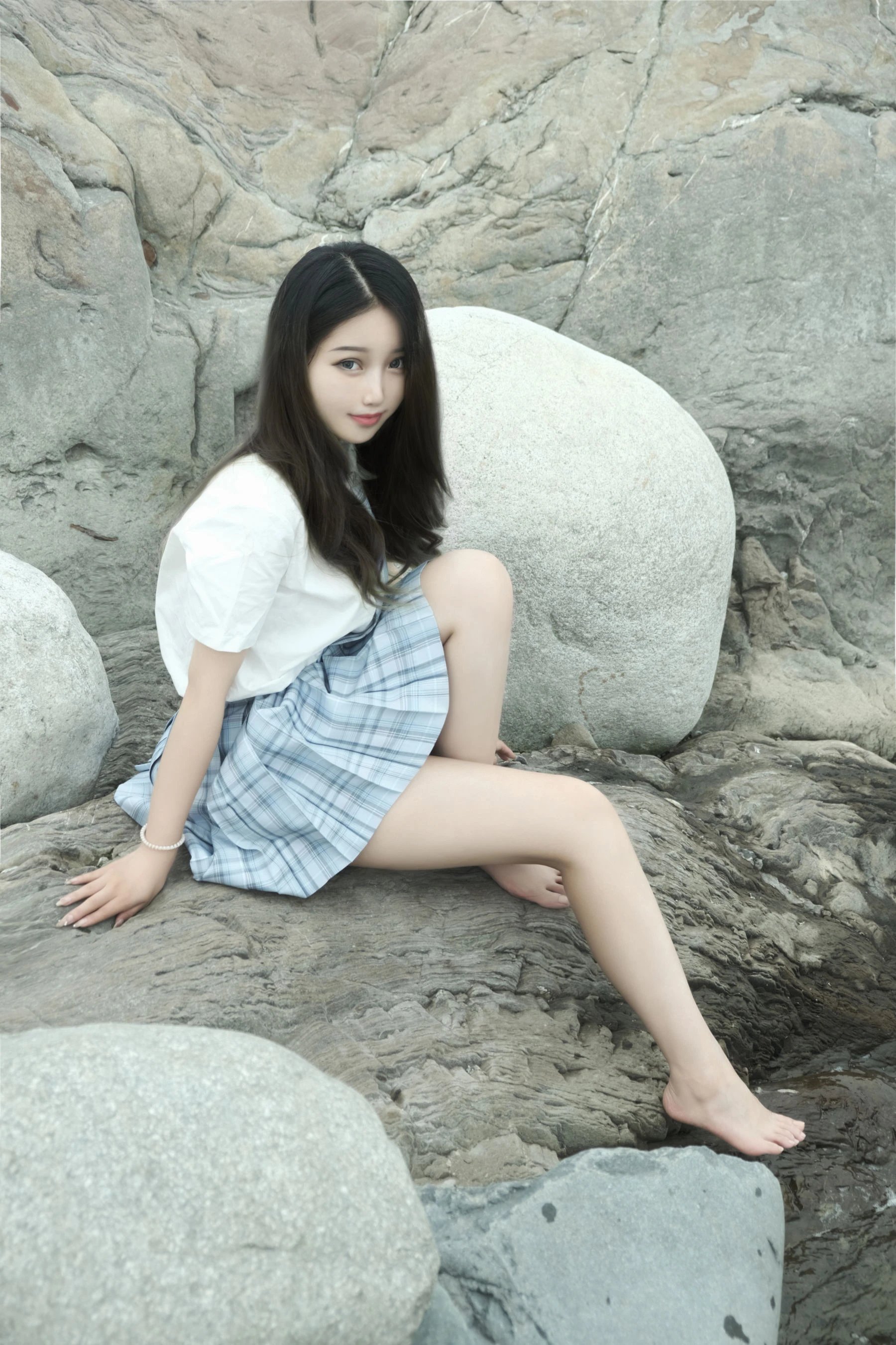 eloise软软 – 河边JK插图6