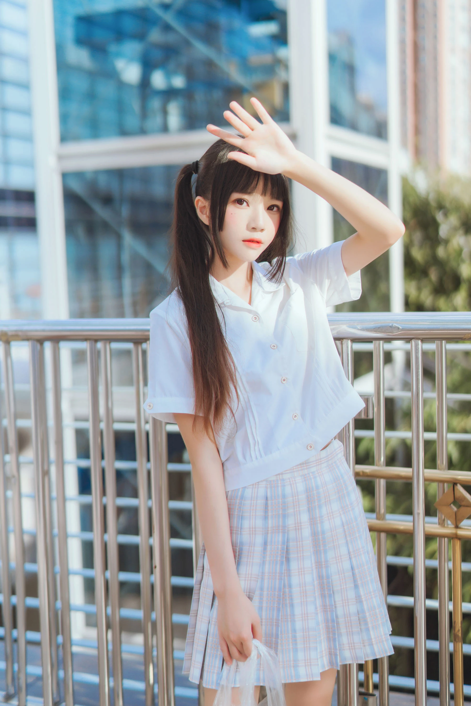桜桃喵 – 少女之浅色系高清在线免费欣赏–微密图社-微密图社
