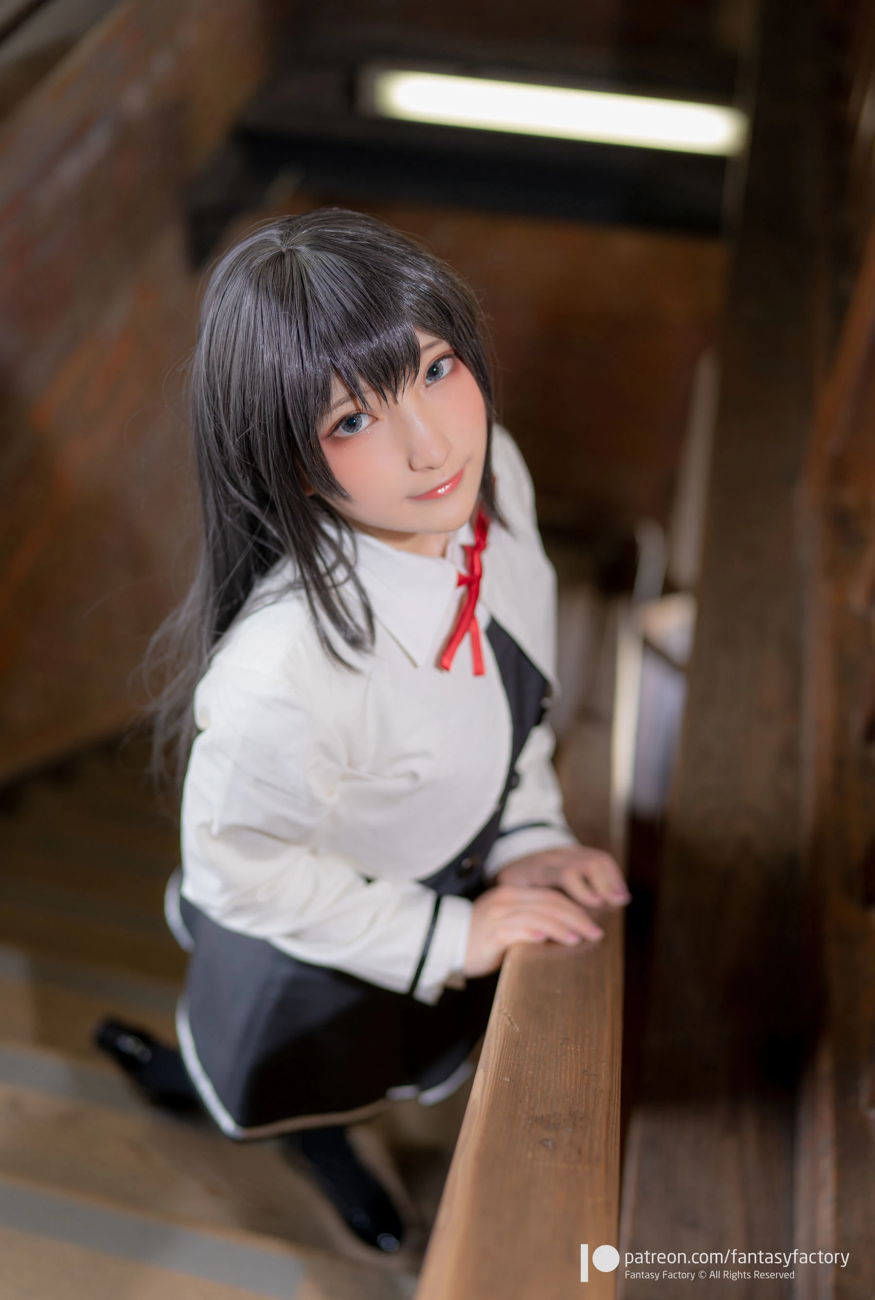 小丁Cosplay 2020.01 [Fantasy Factory] 黑丝 和服 JK高清在线免费欣赏–微密图社-微密图社