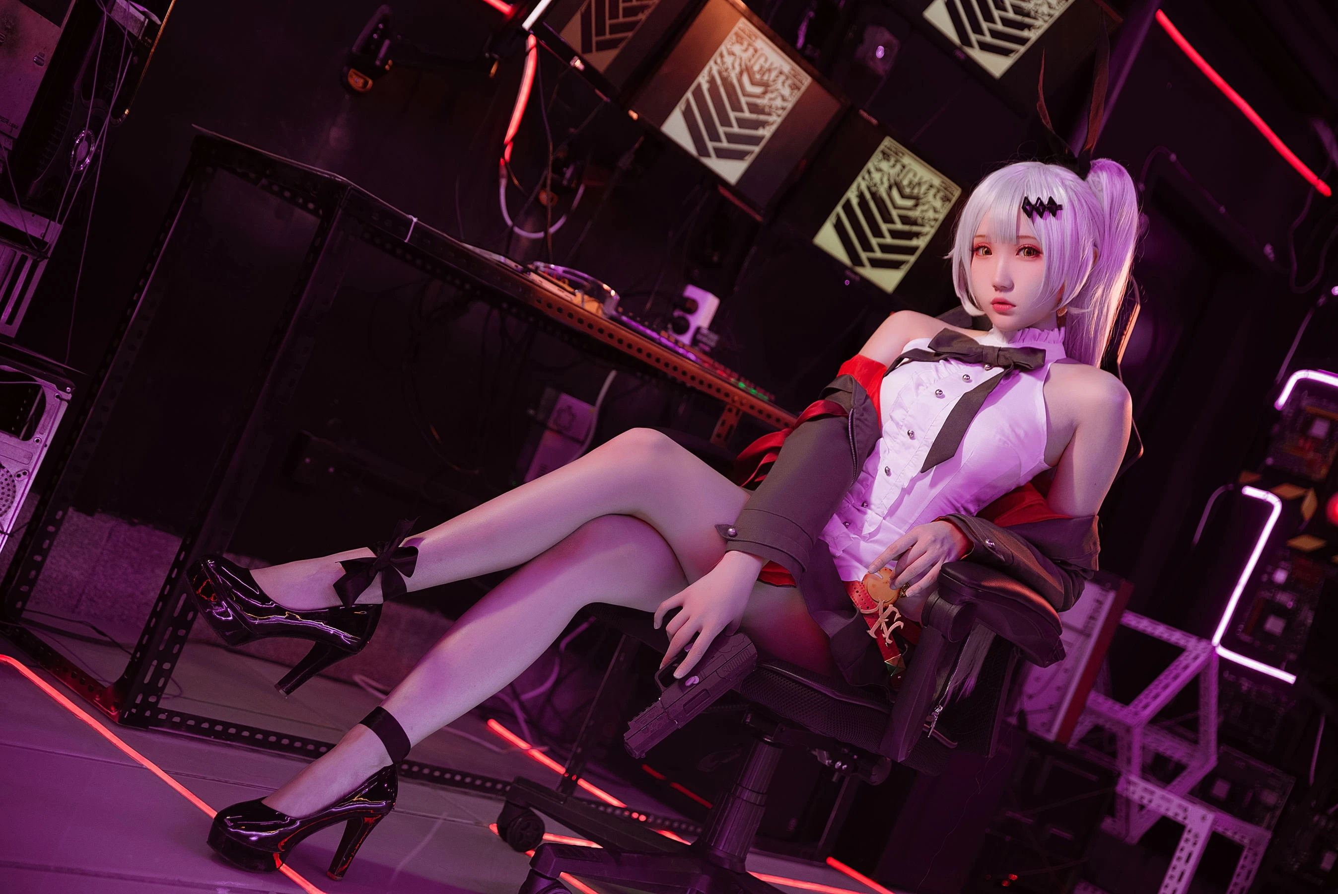 Coser瓜希酱福利 少女前线 FN-57 Five-seveN [21P]插图1