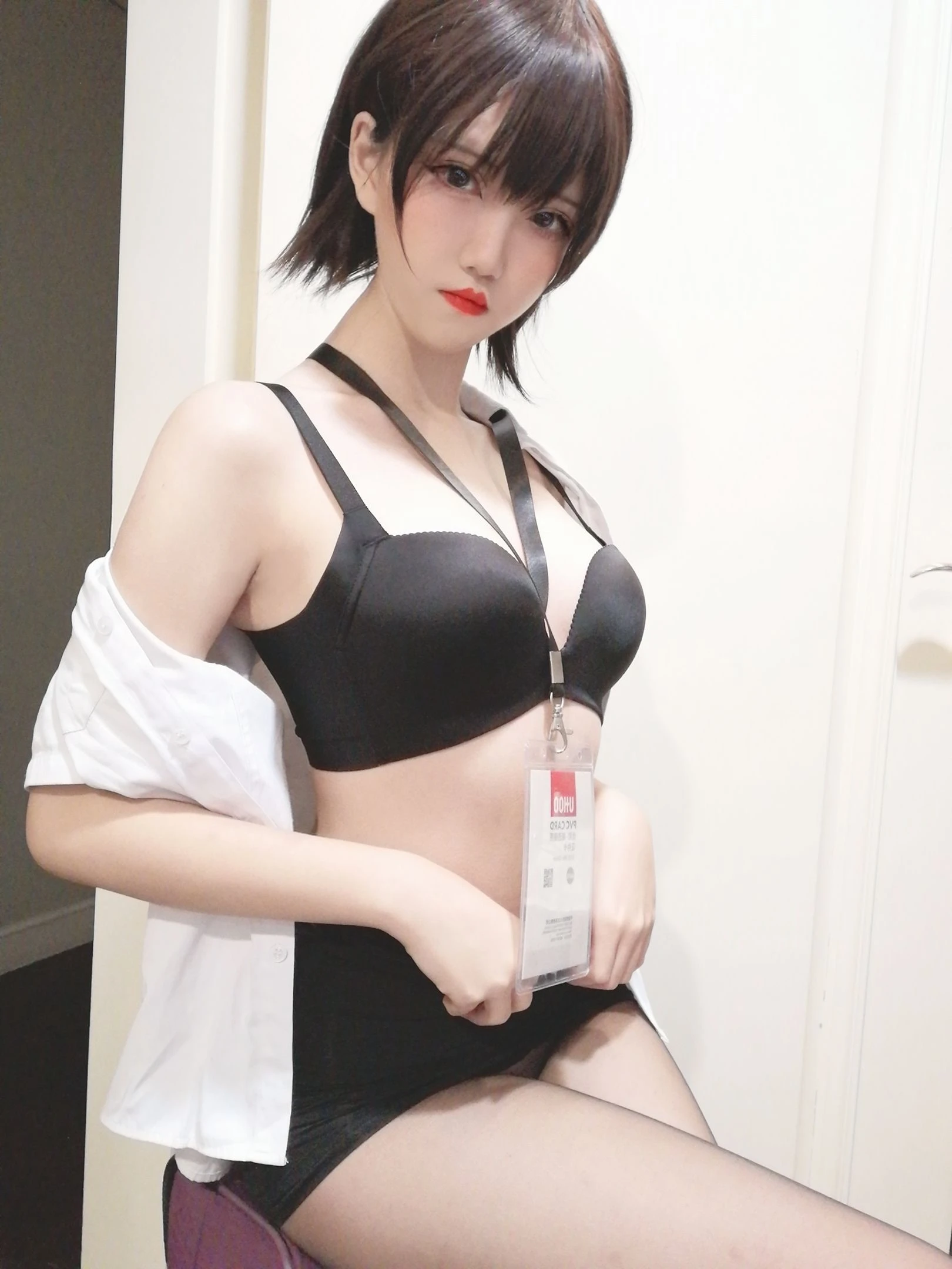 鬼马少女阿薰kaOri 黑丝OL插图2