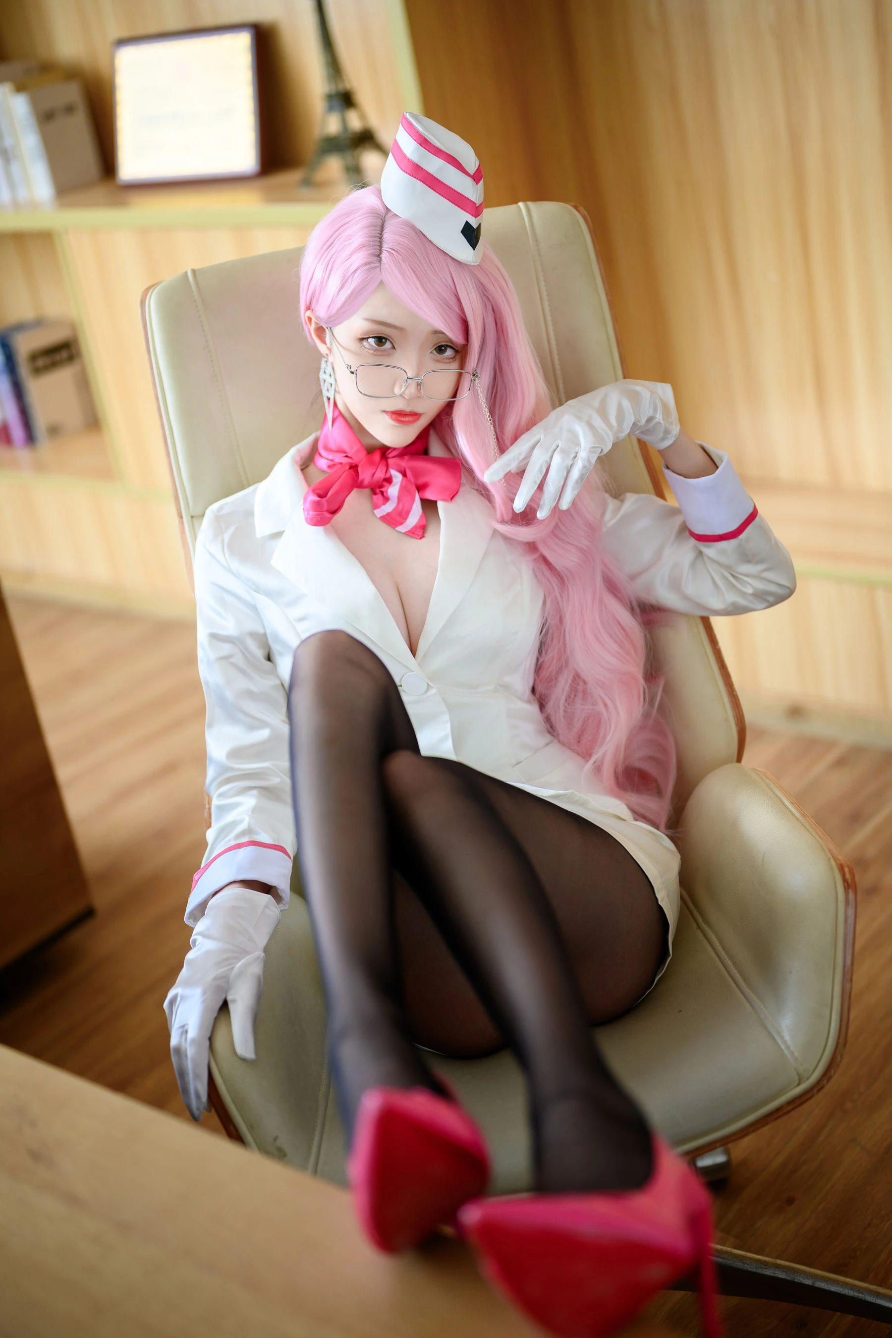 长腿Coser青青子Js – 高扬2号本 [48P]插图4