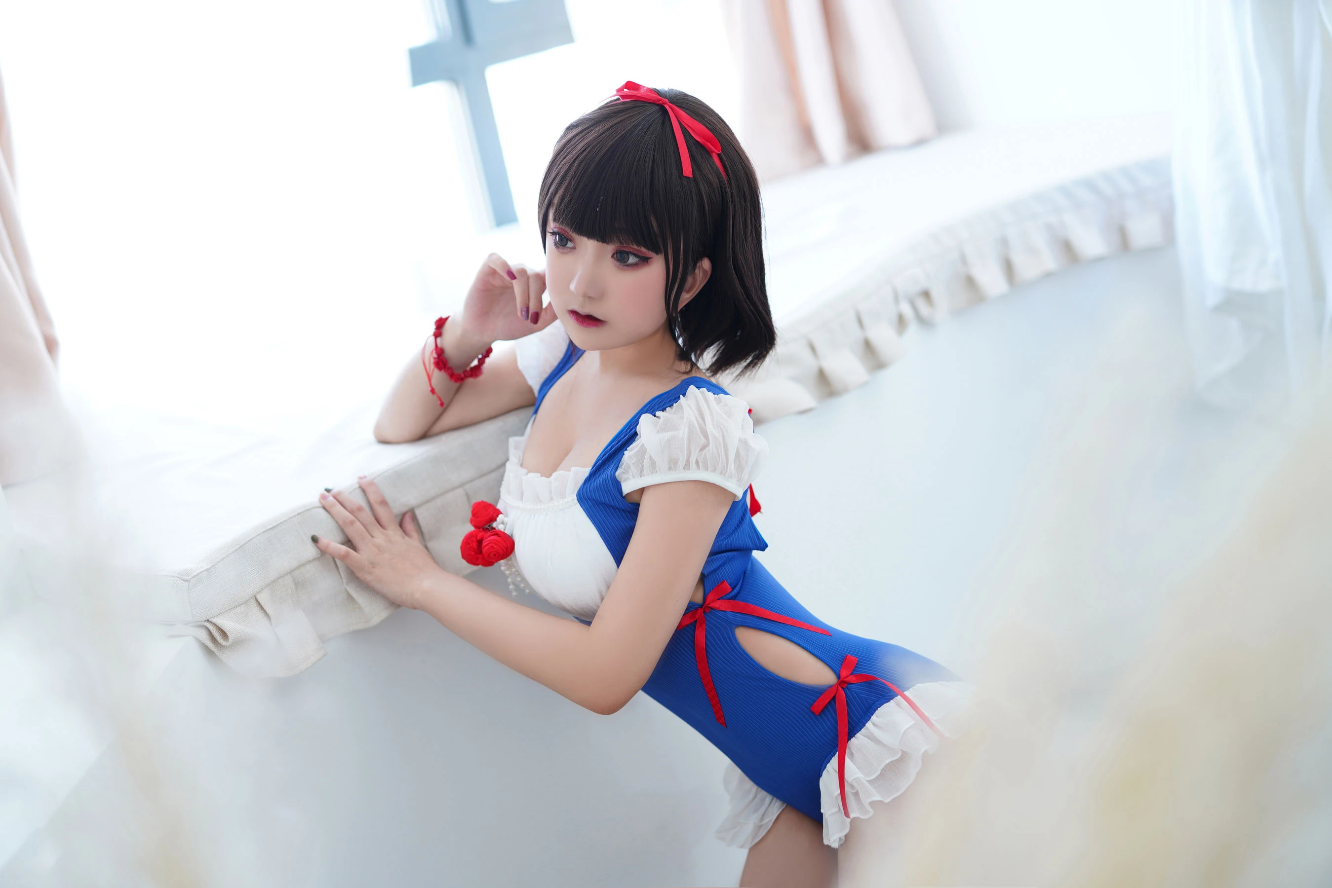 动漫博主恩田直幸 – 夏日泳装 白雪姬插图8
