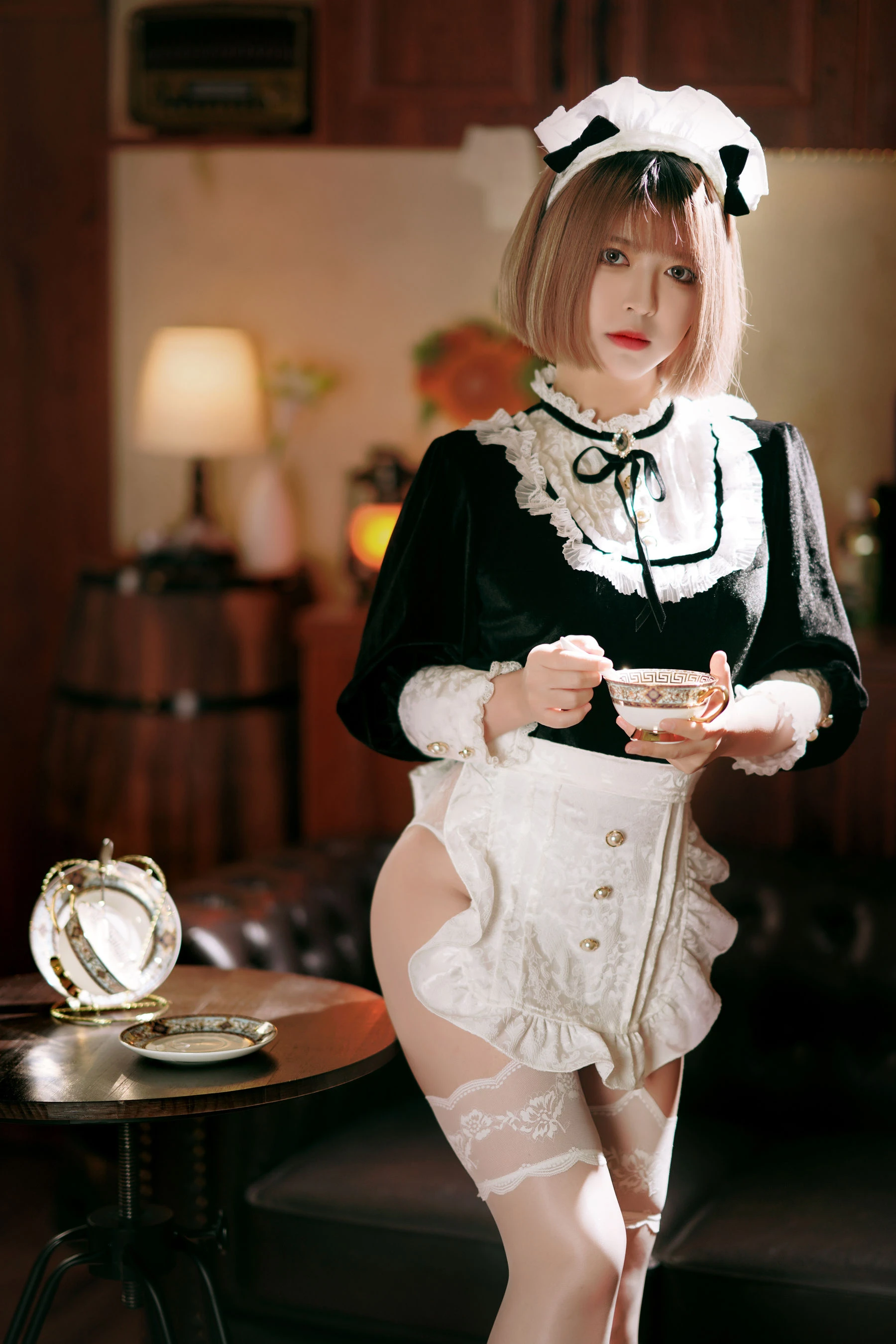 半半子 – 来一份下午茶吧 [77P]插图5