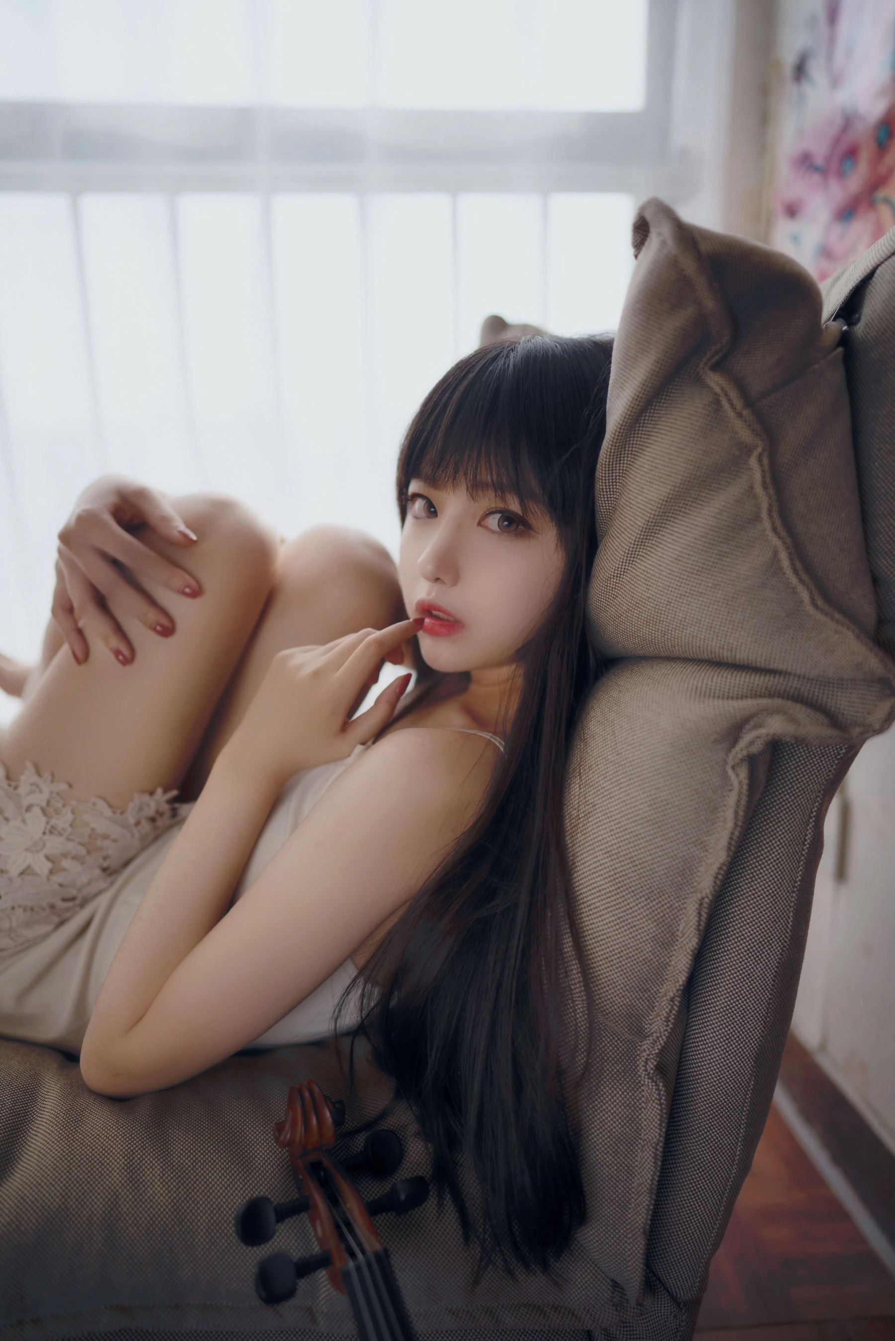 Shika小鹿鹿 – 长发姑娘 [18P]插图5