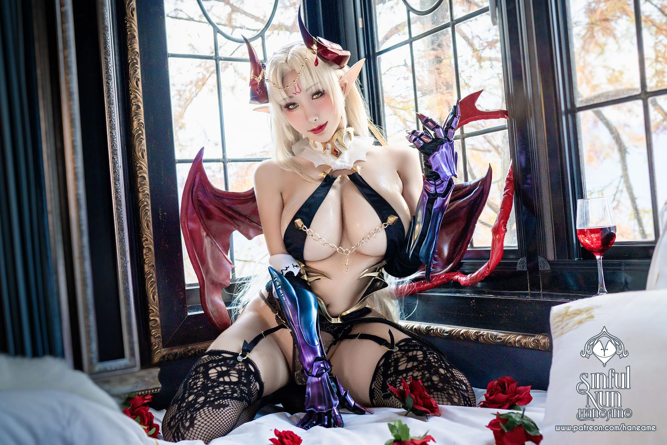 Hane Ame 雨波写真 – 罪恶修女 RED EVIL [40P]插图6