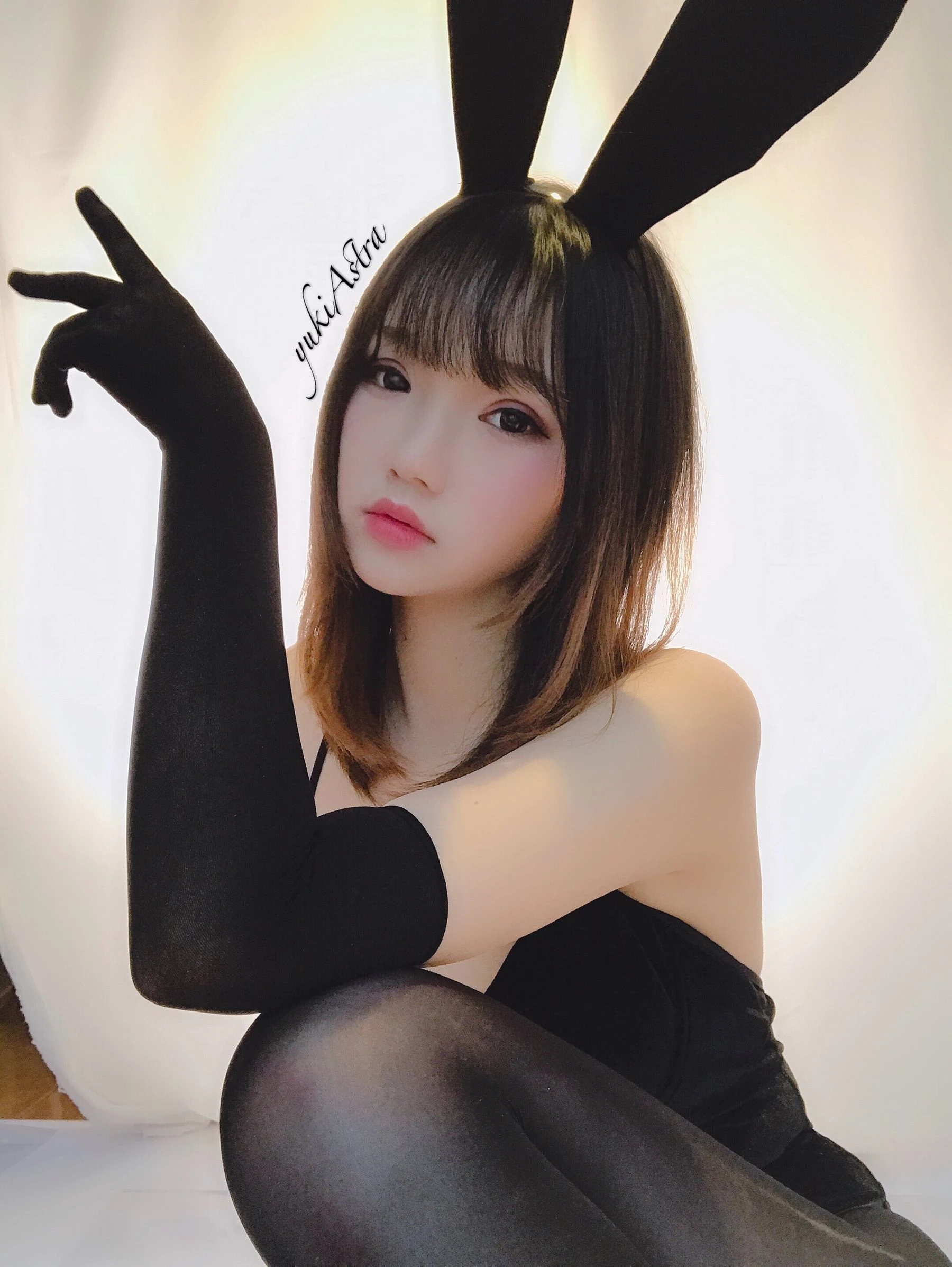 动漫博主雪晴Astra 兔女郎插图6
