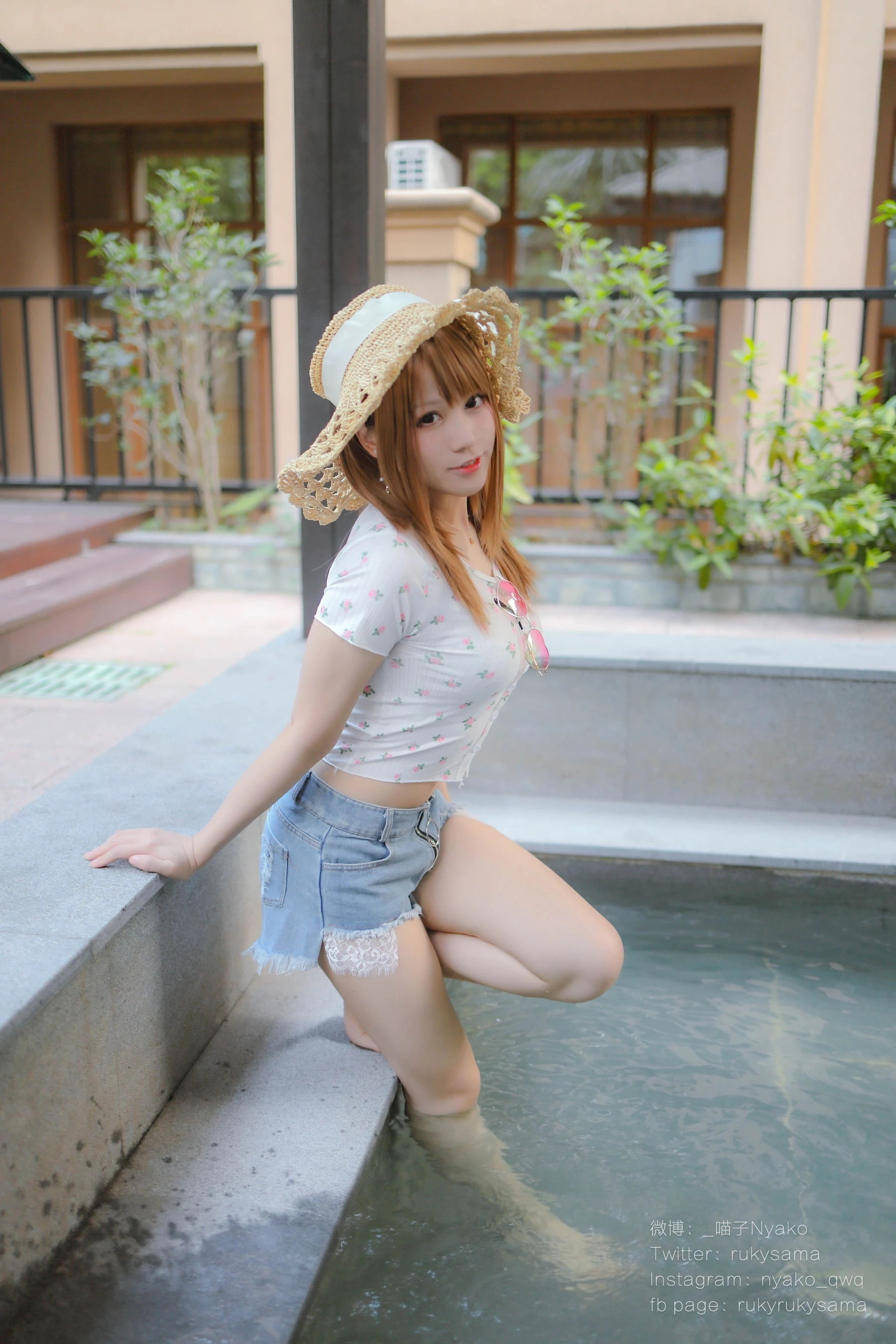 萌妹子Nyako喵子 – 温泉旅行插图4