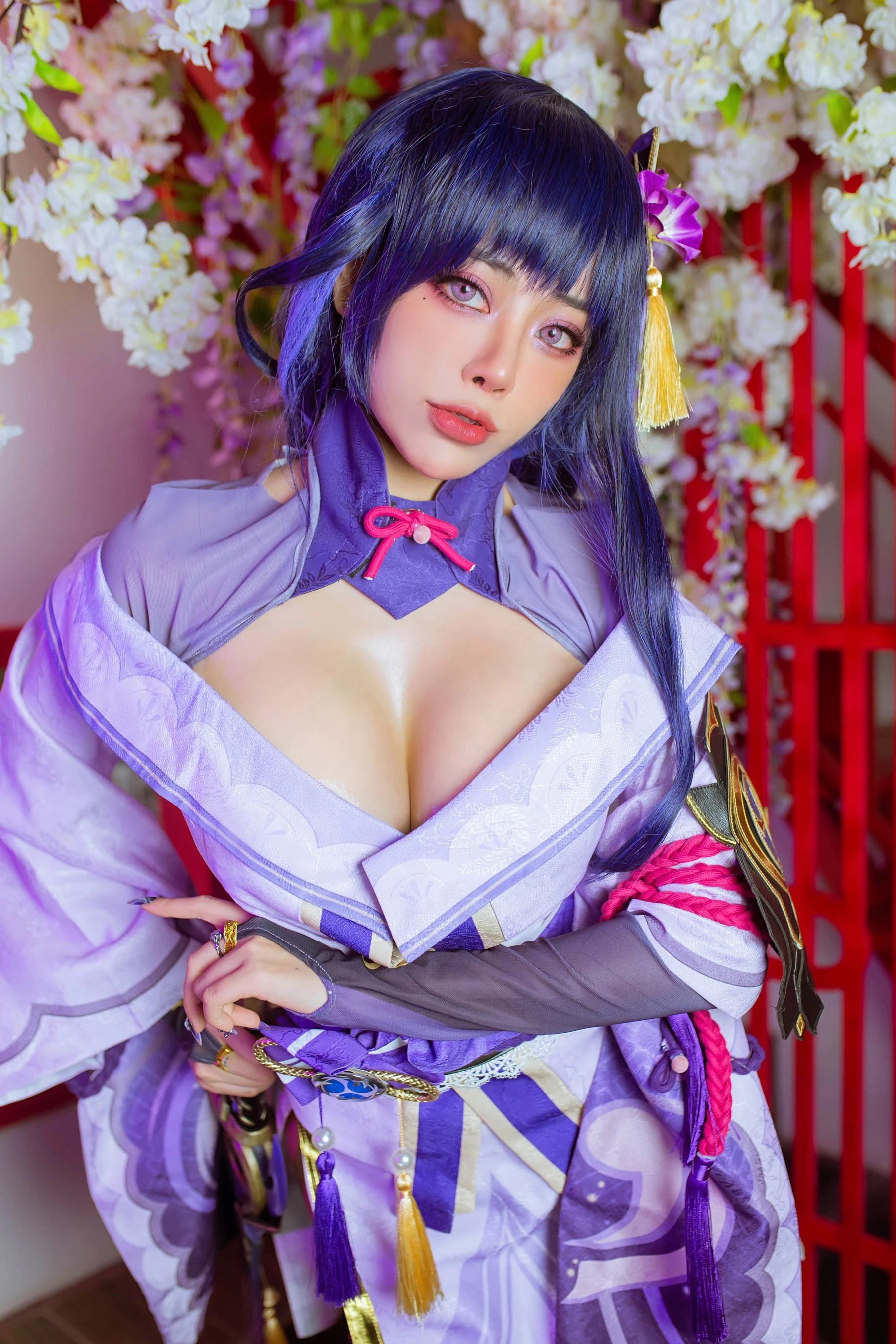 日本性感萝莉Byoru – Raiden Shogun插图7