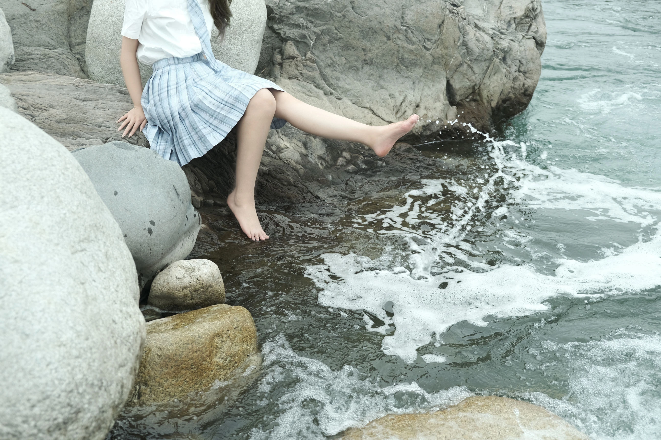 eloise软软 – 河边JK插图2