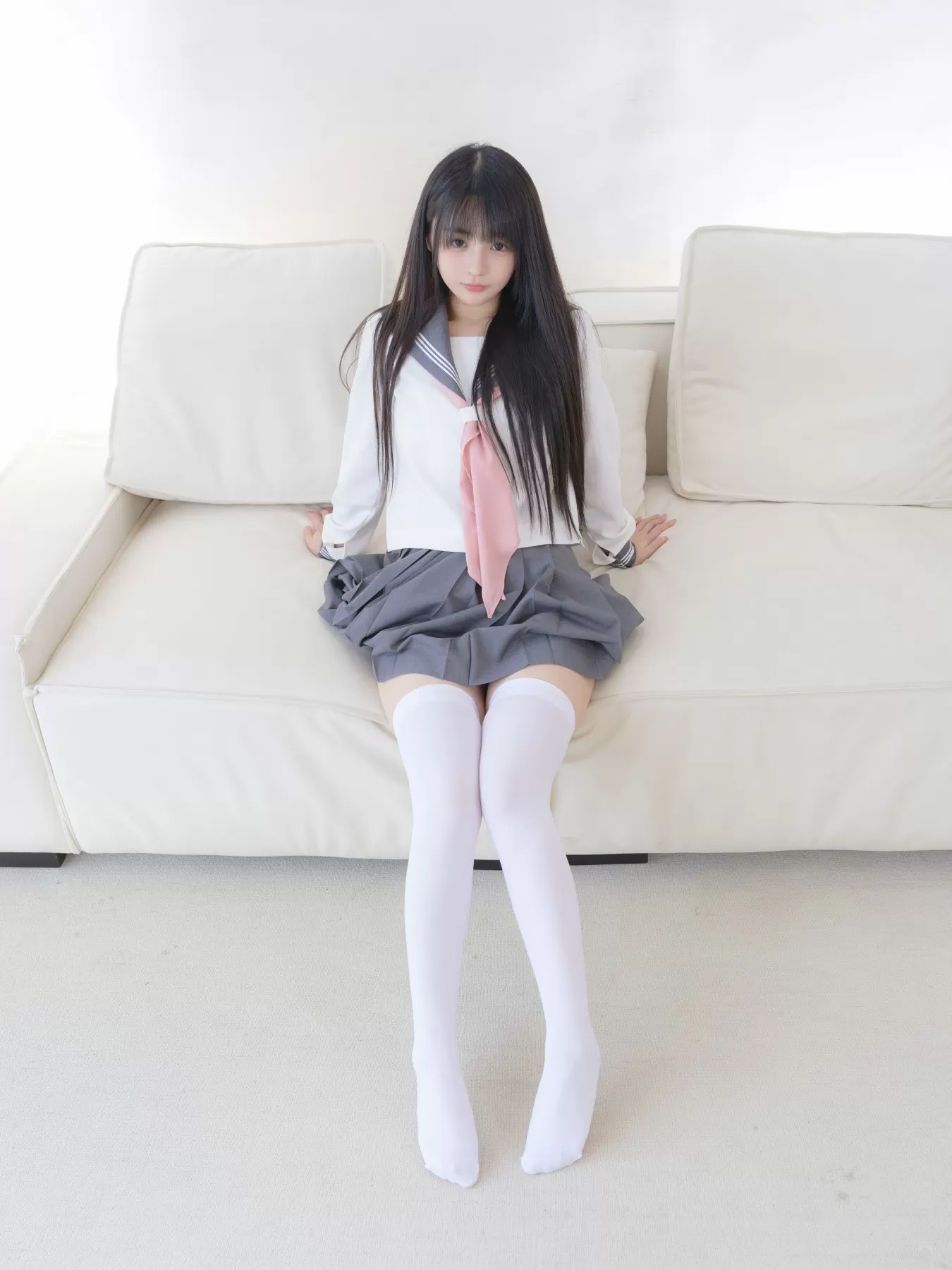 桜井宁宁 – 双马尾白丝JK [85P]高清在线免费欣赏–微密图社-微密图社