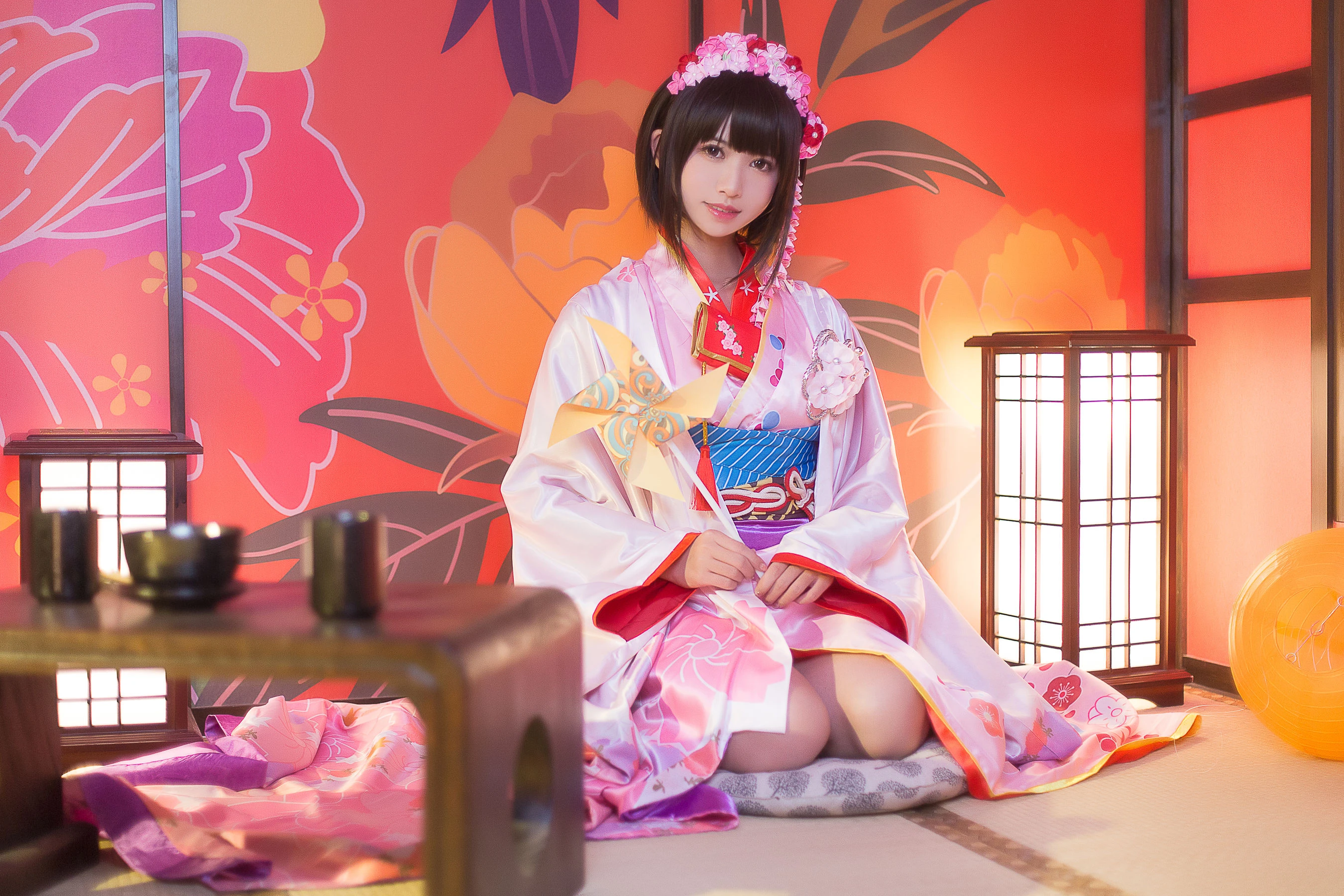 超人气Coser鳗鱼霏儿 圣人惠 和服 [12P]插图6