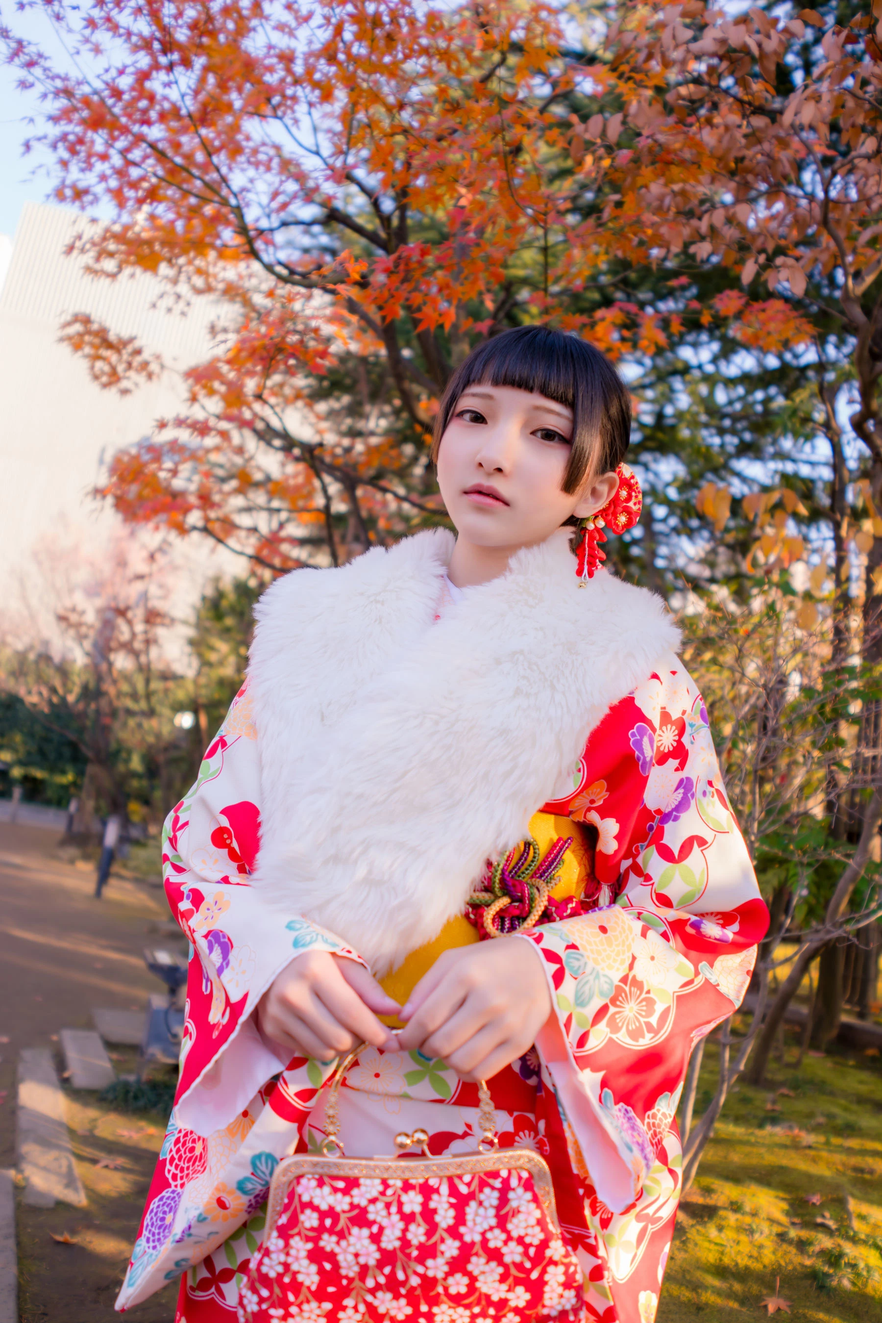 [Fantasy Factory] 小丁Cosplay – 和服 猫女女仆插图5