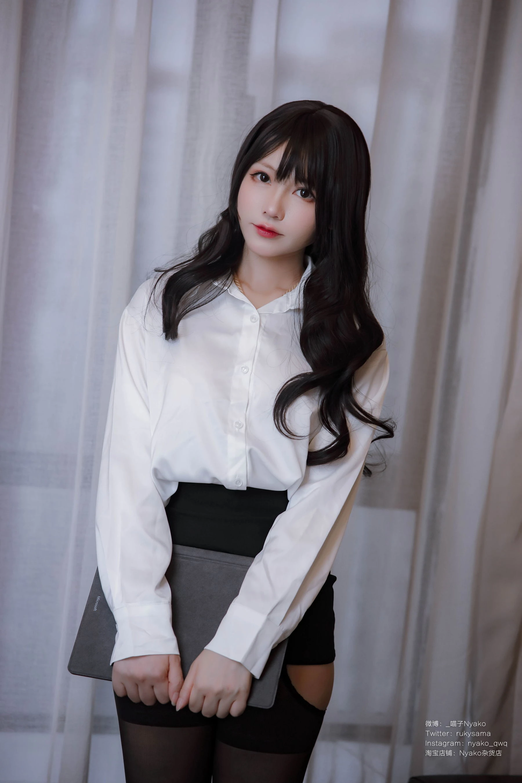 萌妹子Nyako喵子 – 隣のやばいお姉さん OL插图6