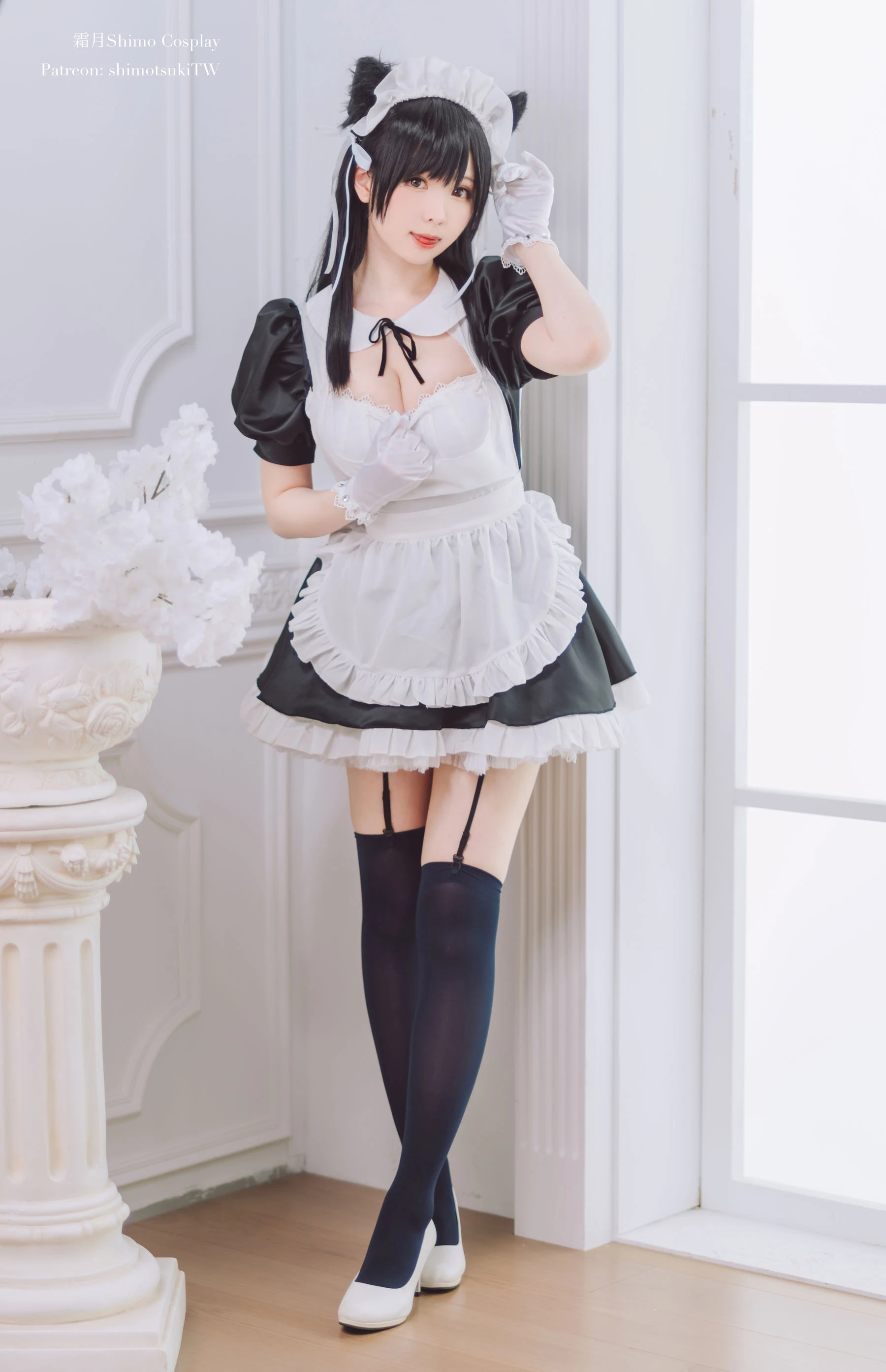 微博妹纸霜月shimo – 爱宕女仆插图6