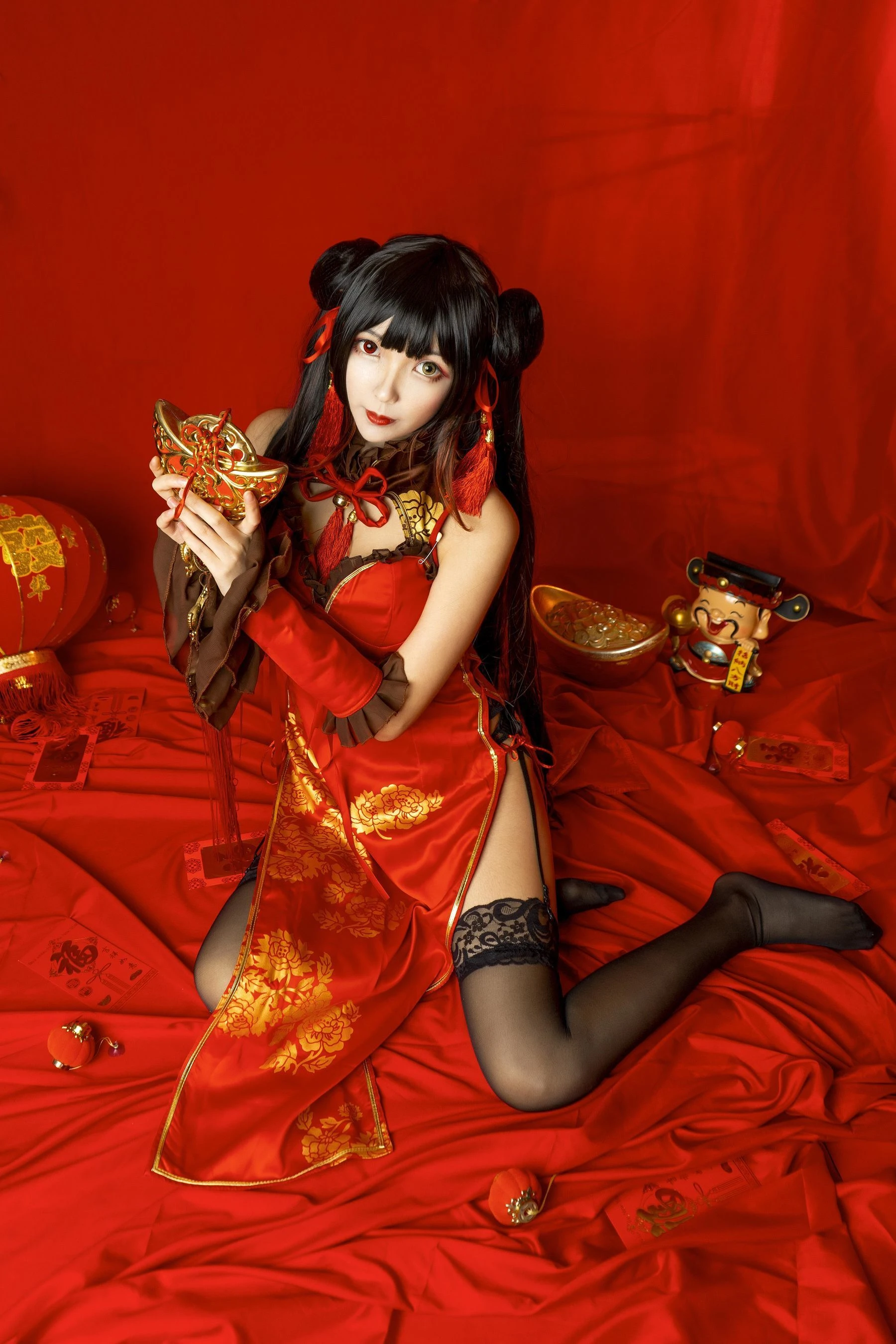 Coser小姐姐妍子坚不可摧 狂三新年插图3