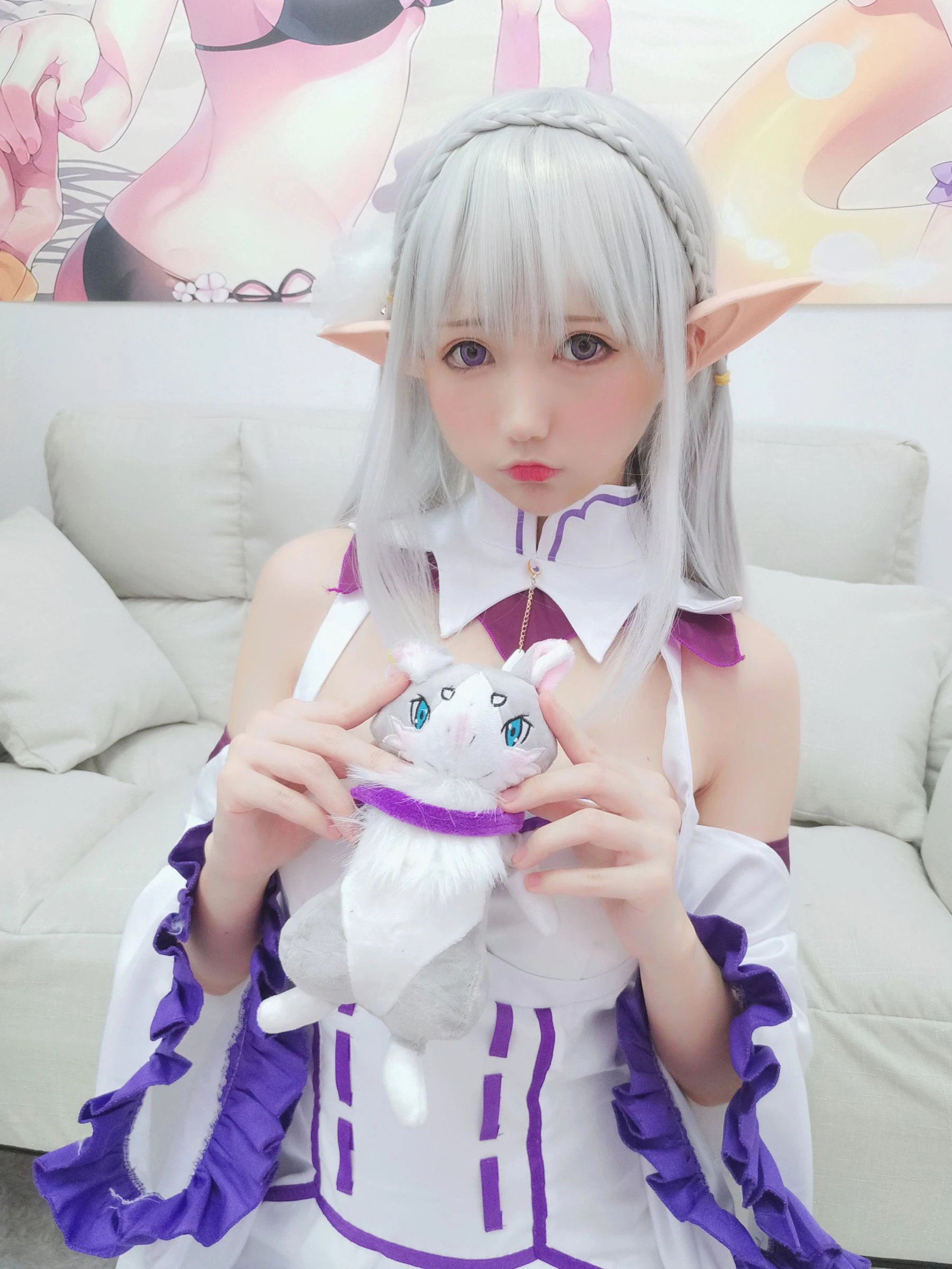 NAGISA魔物喵 自摄系列 No.005 艾米莉亚高清在线免费欣赏–微密图社-微密图社