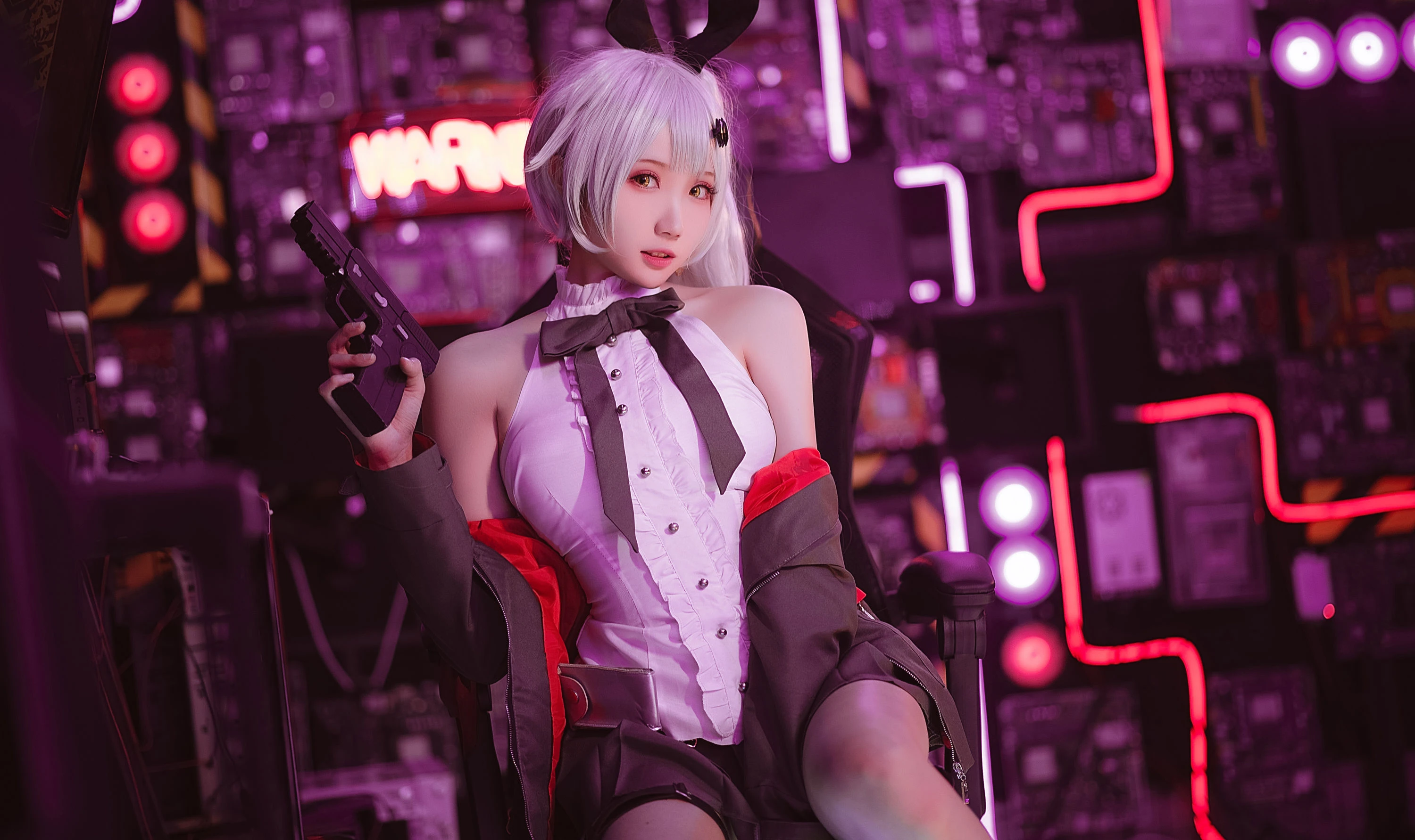 Coser瓜希酱福利 少女前线 FN-57 Five-seveN [21P]插图6
