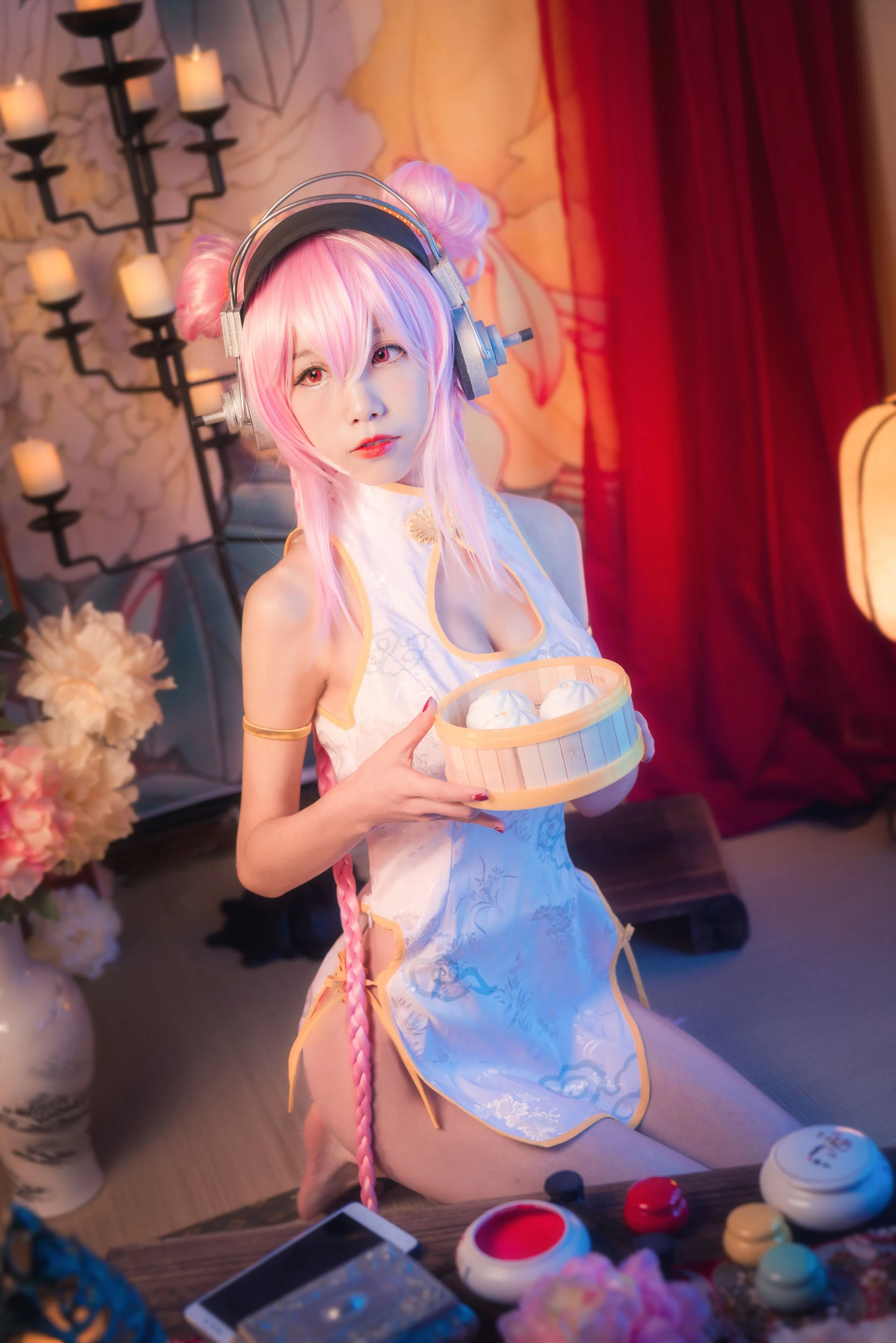 动漫博主水淼aqua – 索尼子 旗袍插图4
