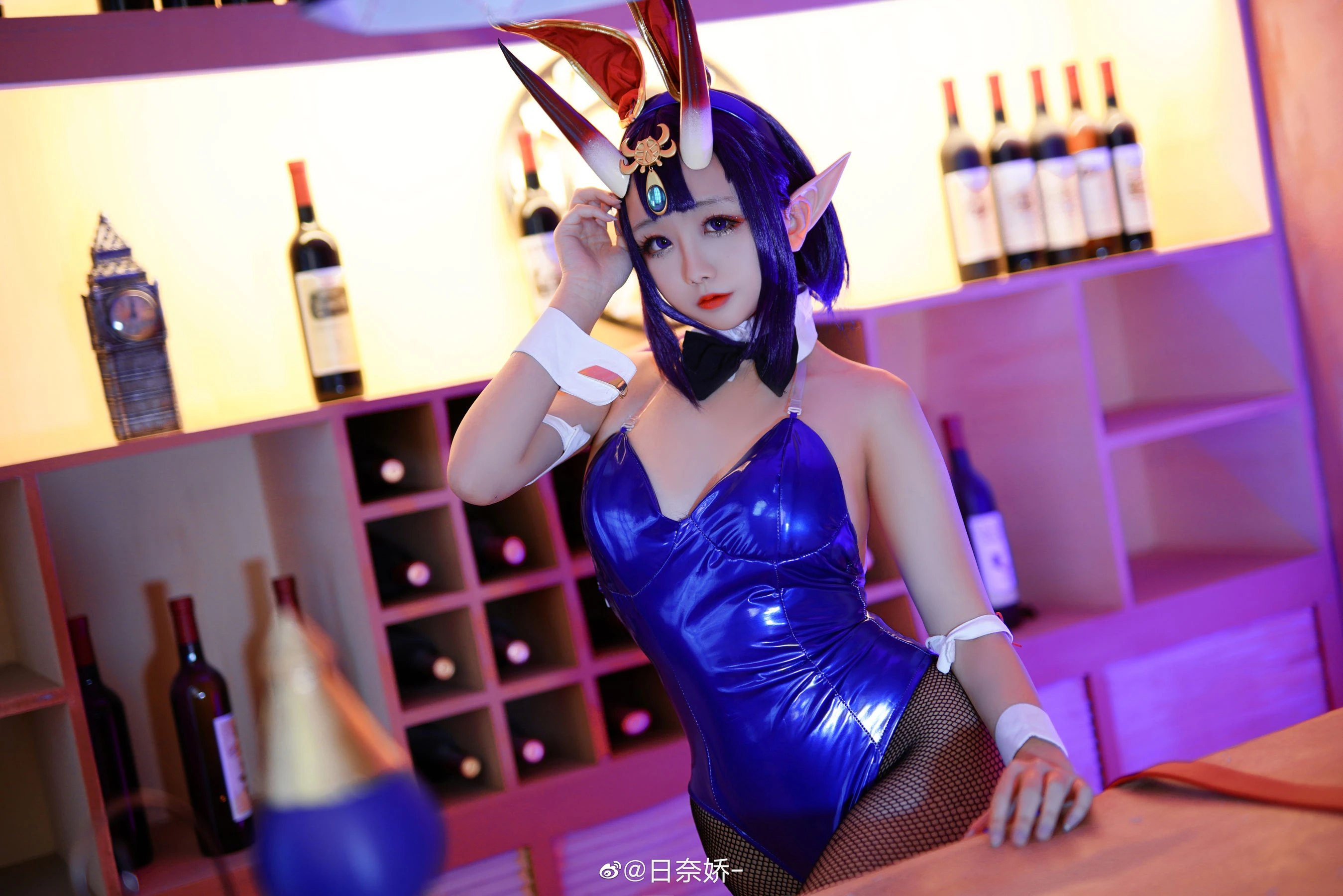 日奈娇 – 酒吞童子 兔女郎 [6P]插图1