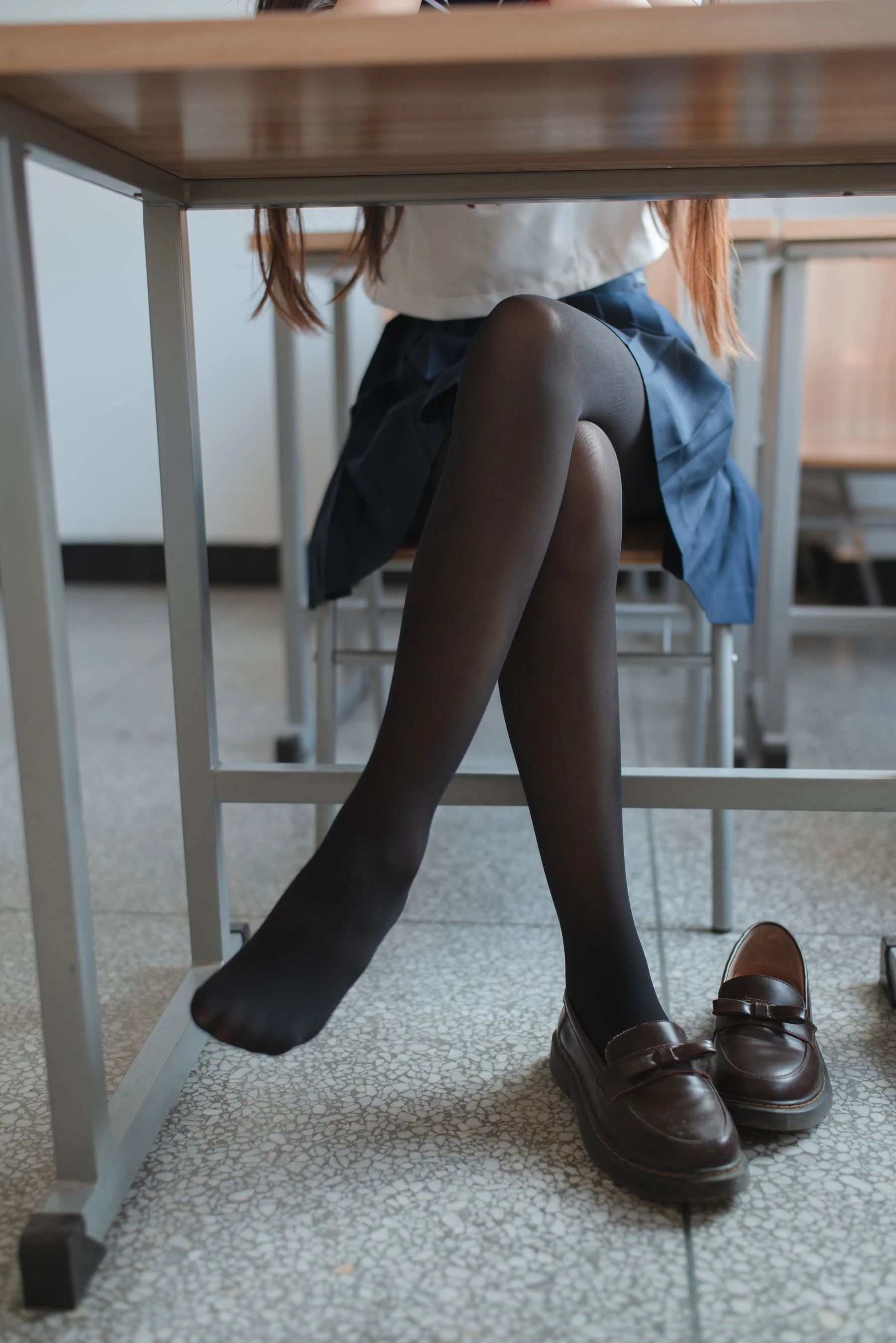 清纯少女五更百鬼 – JK制服插图7