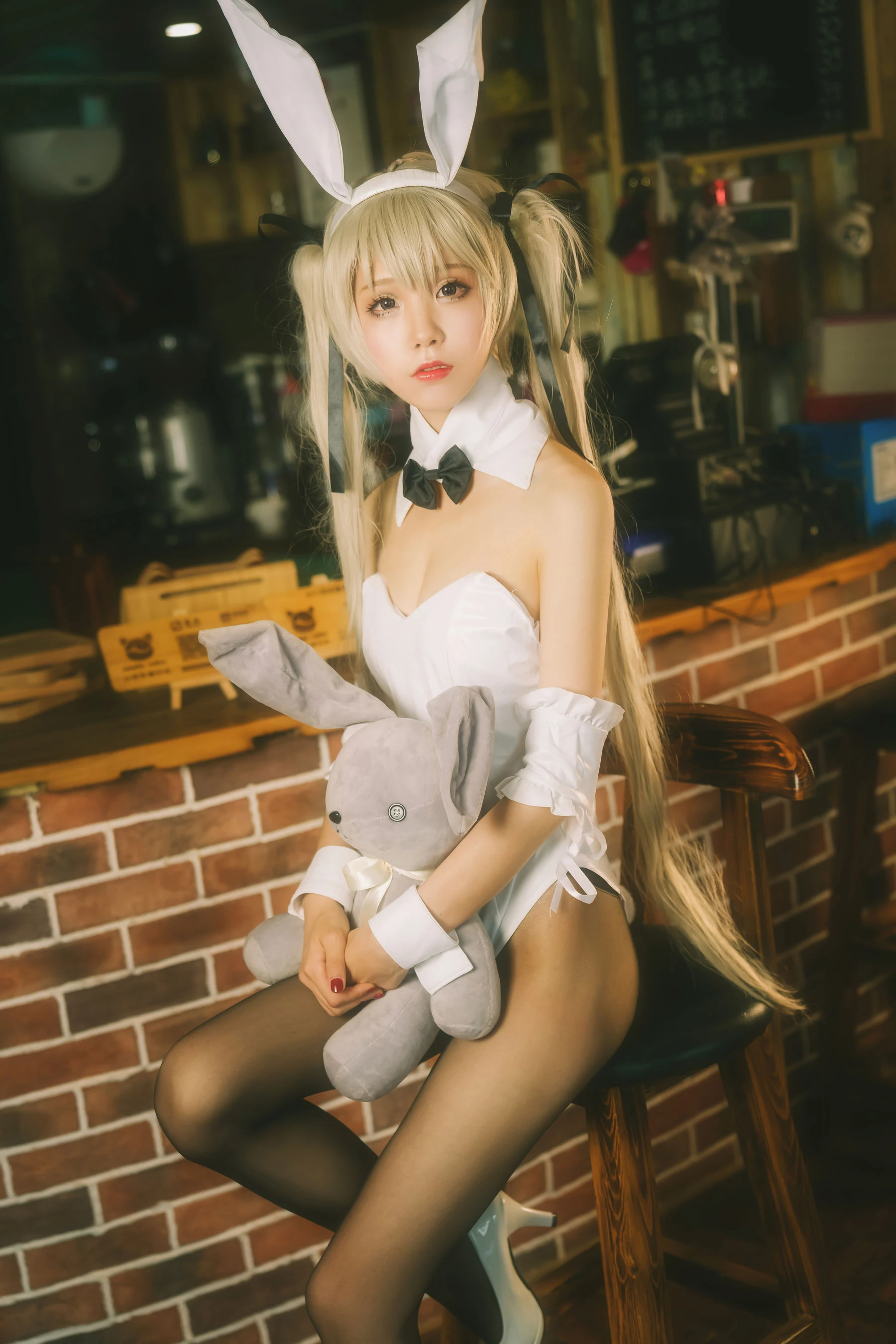 动漫博主水淼aqua – 穹妹兔女郎插图4