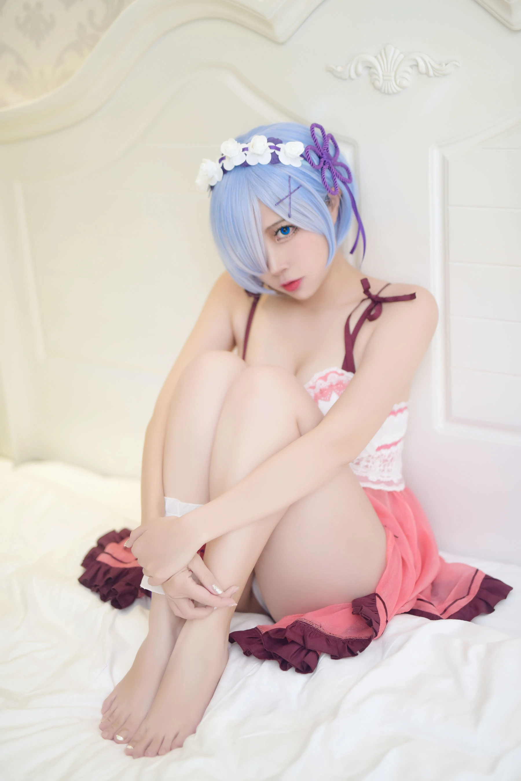 人气Coser二佐Nisa 蕾姆插图2