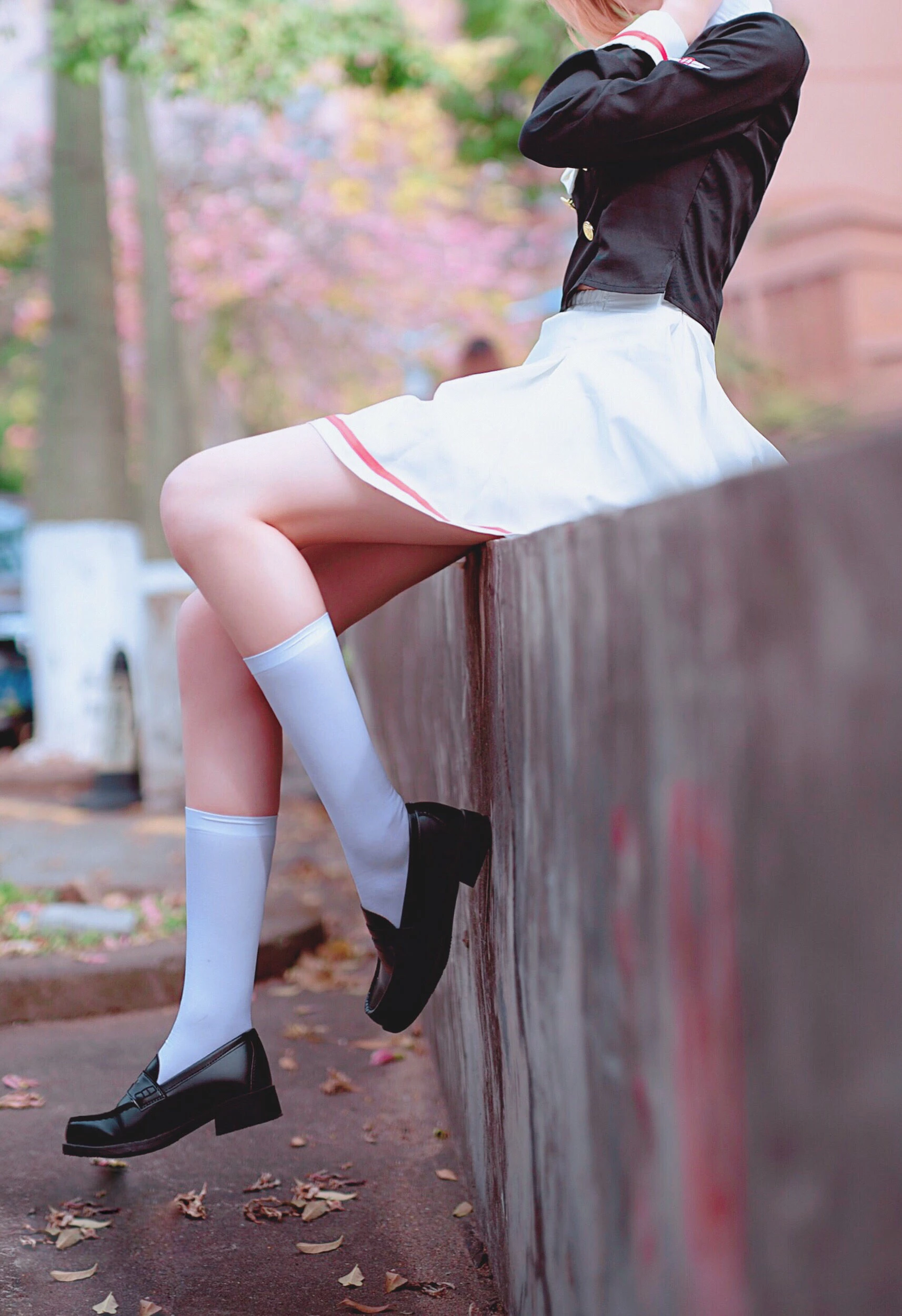 动漫博主南桃Momoko – 木之本樱制服插图6