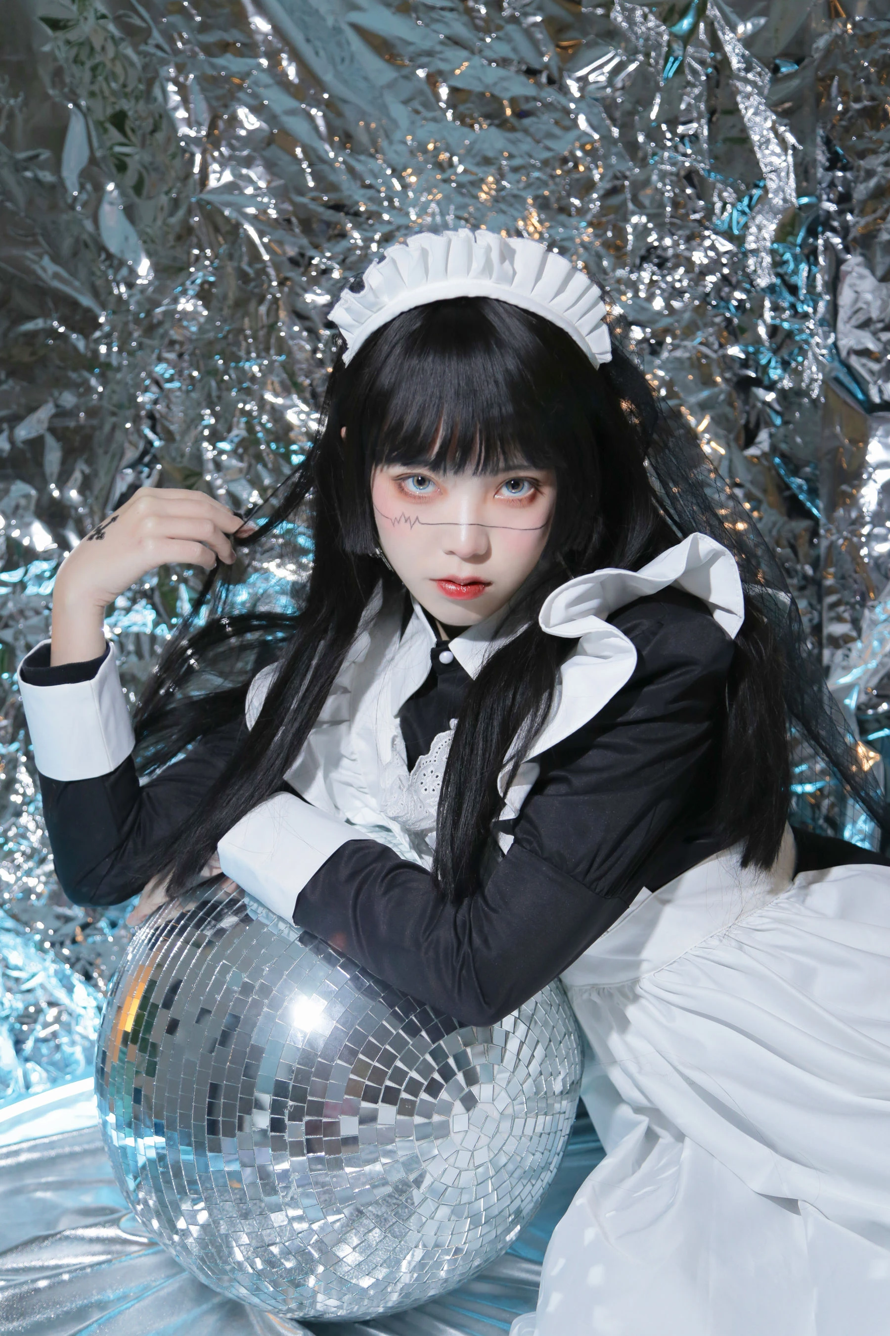 可爱妹子Fushii_海堂 – 生化女仆插图2