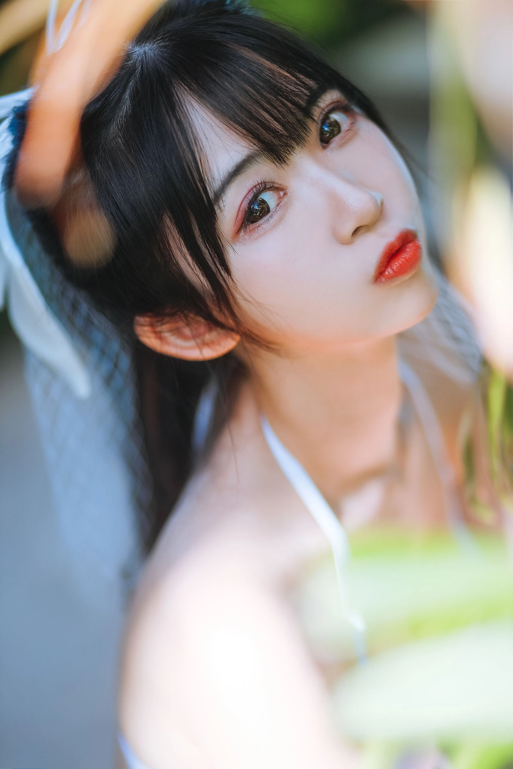 超人气Coser鳗鱼霏儿 – 海边插图1