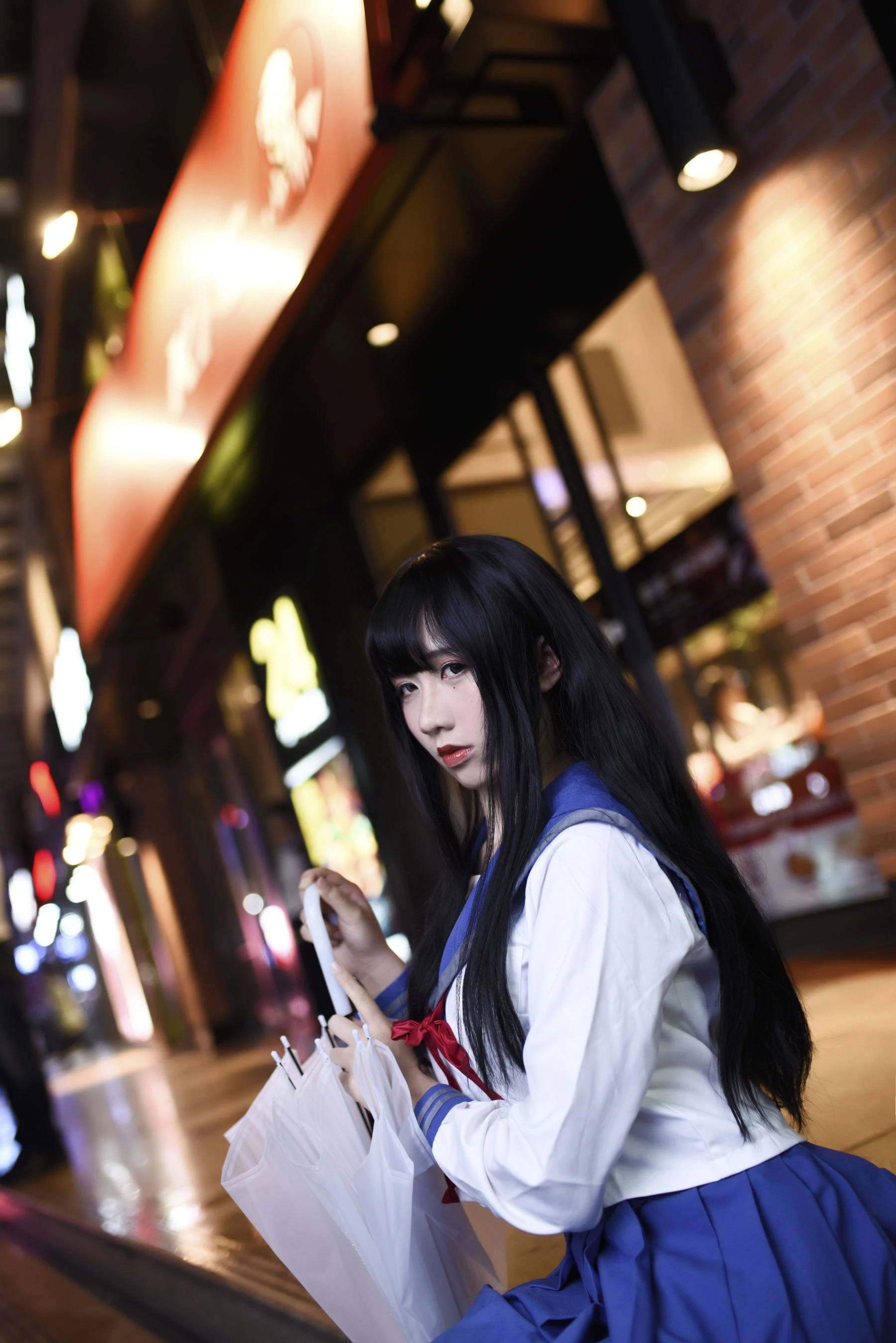 动漫博主九曲Jean JK制服 [21P]插图2
