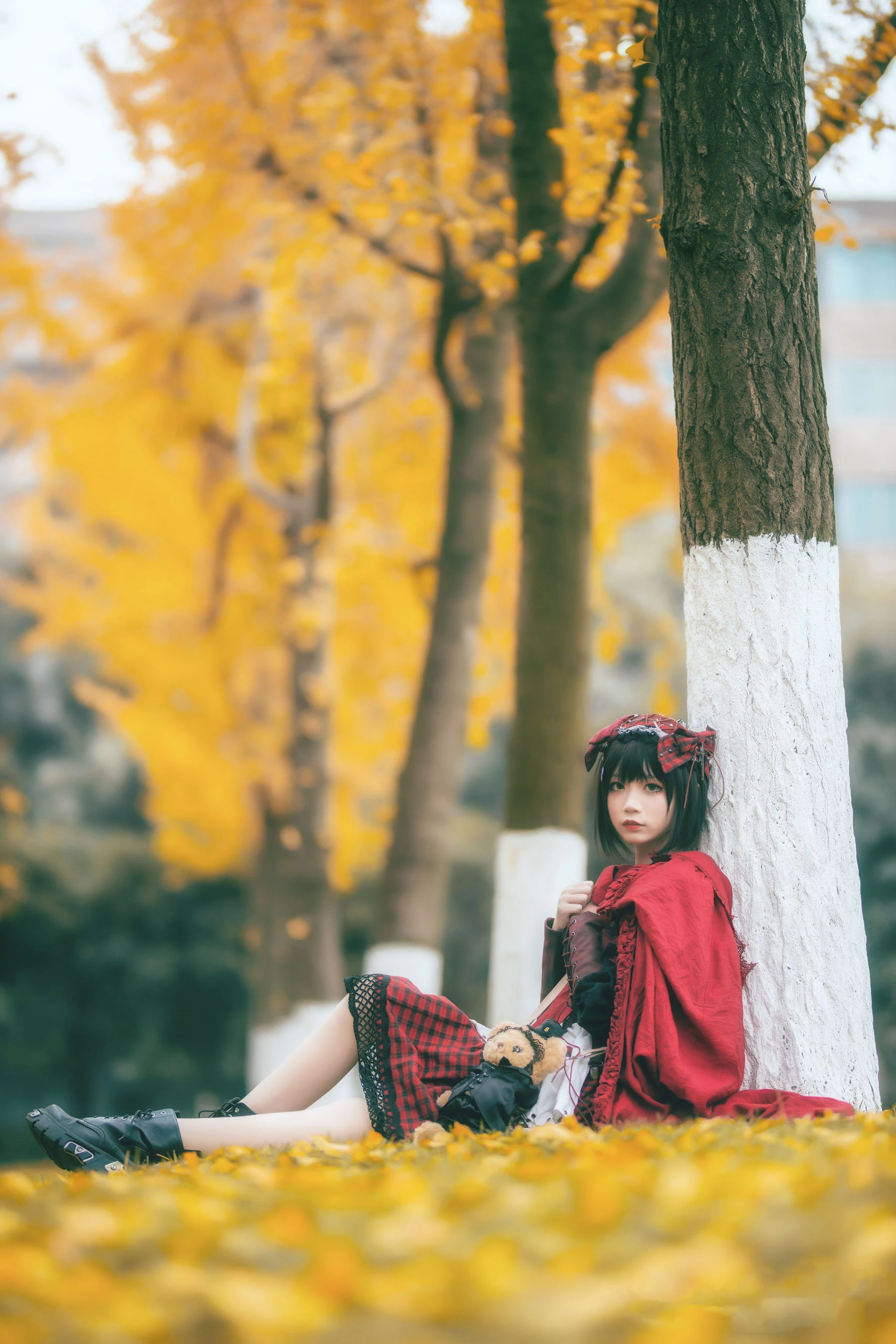 清纯少女五更百鬼 – 小红帽插图4