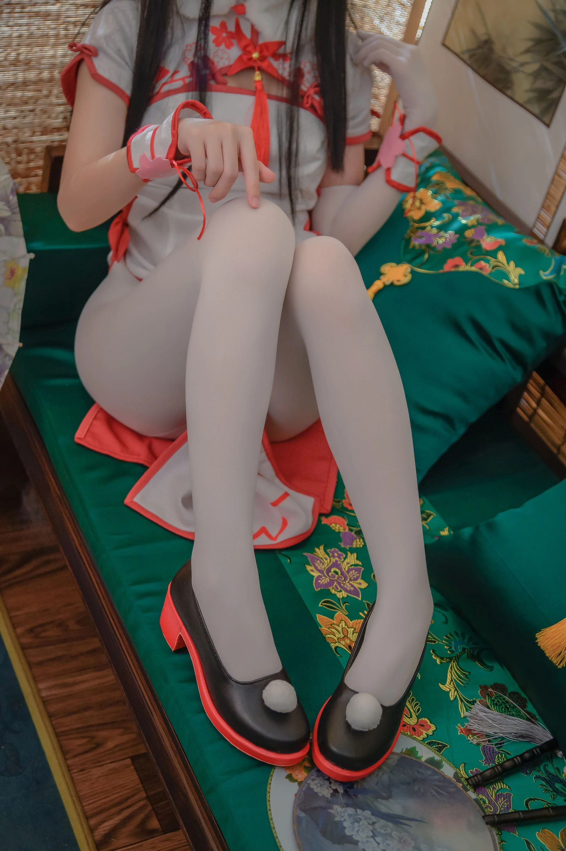 超人气Coser鳗鱼霏儿 碧蓝华裳 夕暮插图8