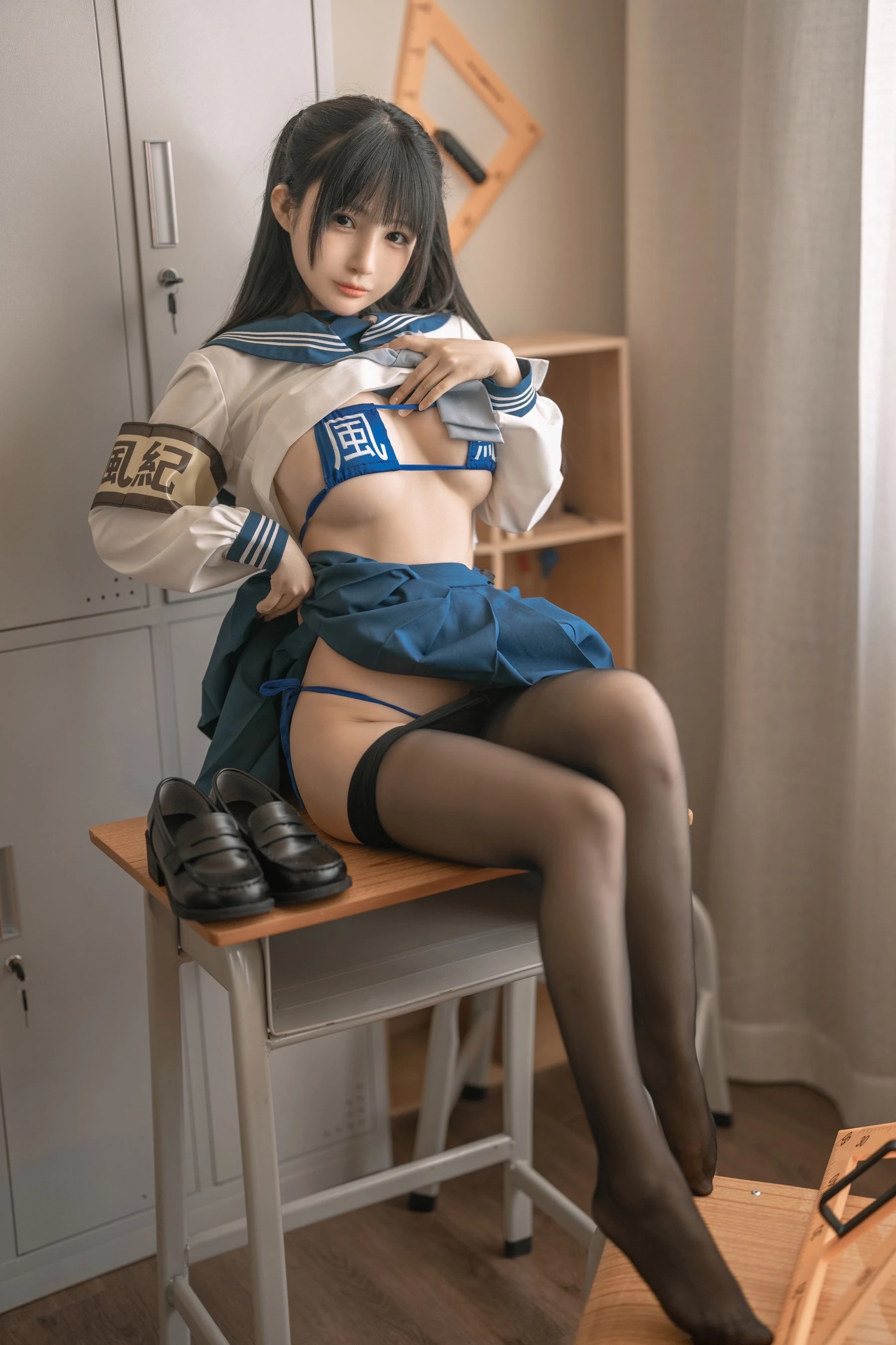 桜井宁宁 – 风纪少女 [108P]高清在线免费欣赏–微密图社-微密图社