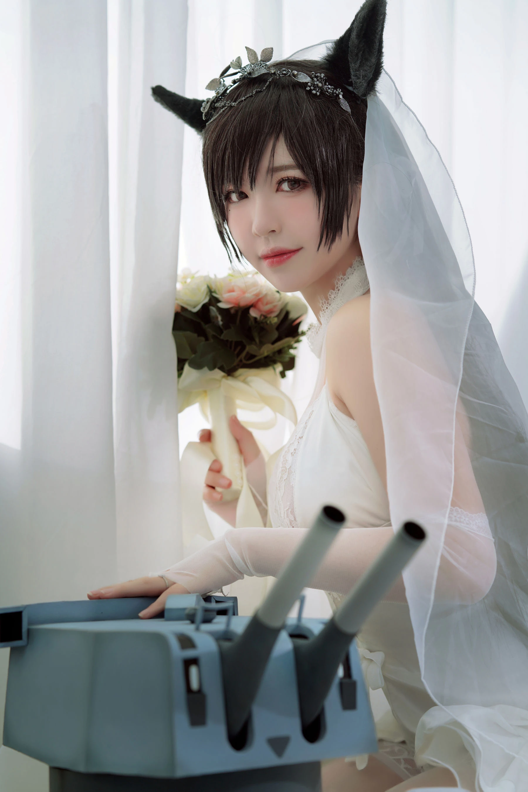 半半子 爱宕花嫁插图7