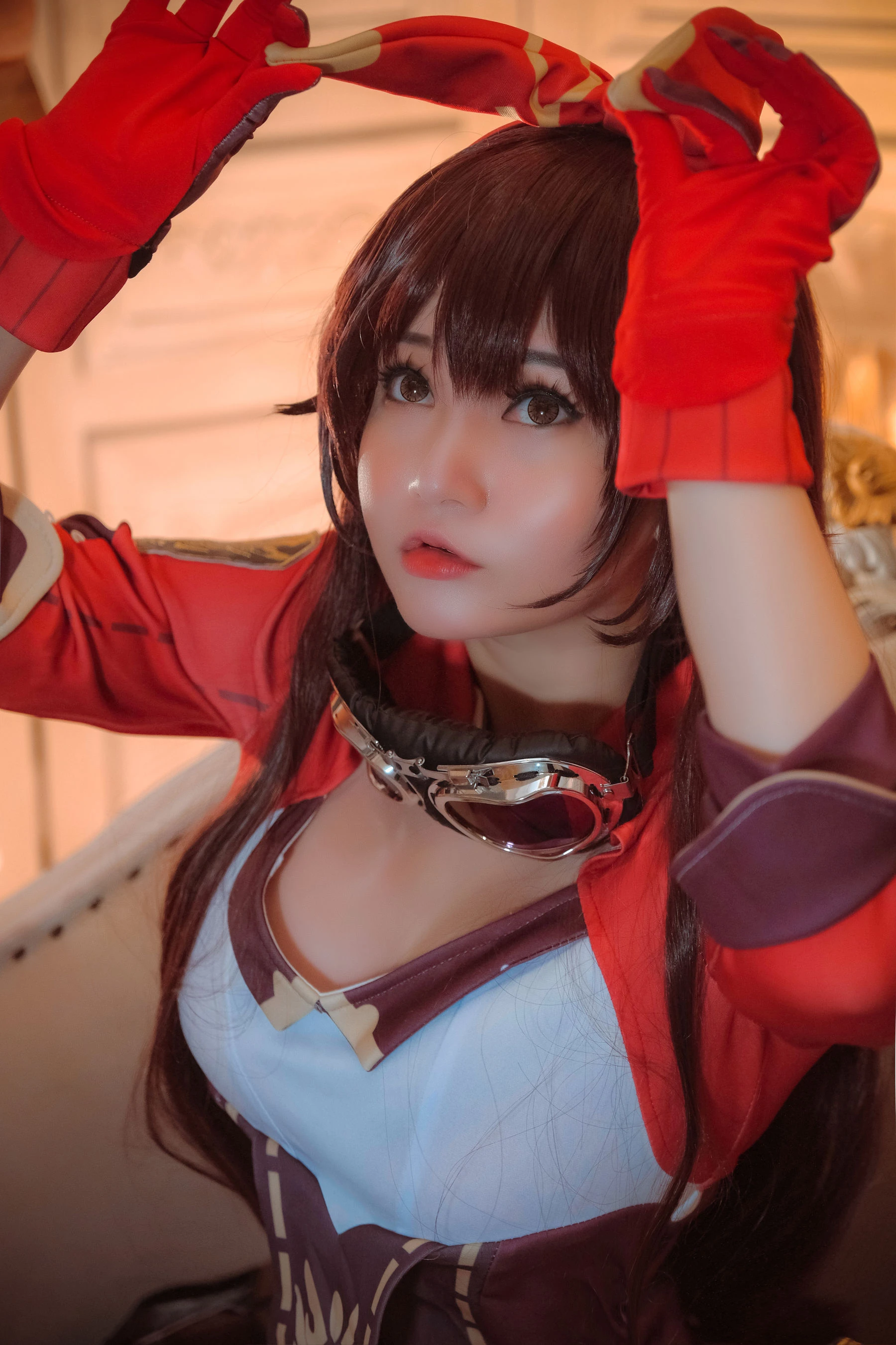 Coser小姐姐Potato Godzilla – Amber (Genshin Impact)插图2